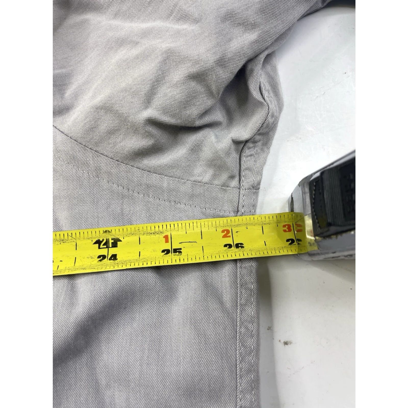 Vintage Donald J. Trump Shirt Mens 17 Dress Shirt Long Sleeve Collared French Cuff Gray Cotton Button 17 Regular Mens Size US XL / EU 56 / 4 - 7 Thumbnail