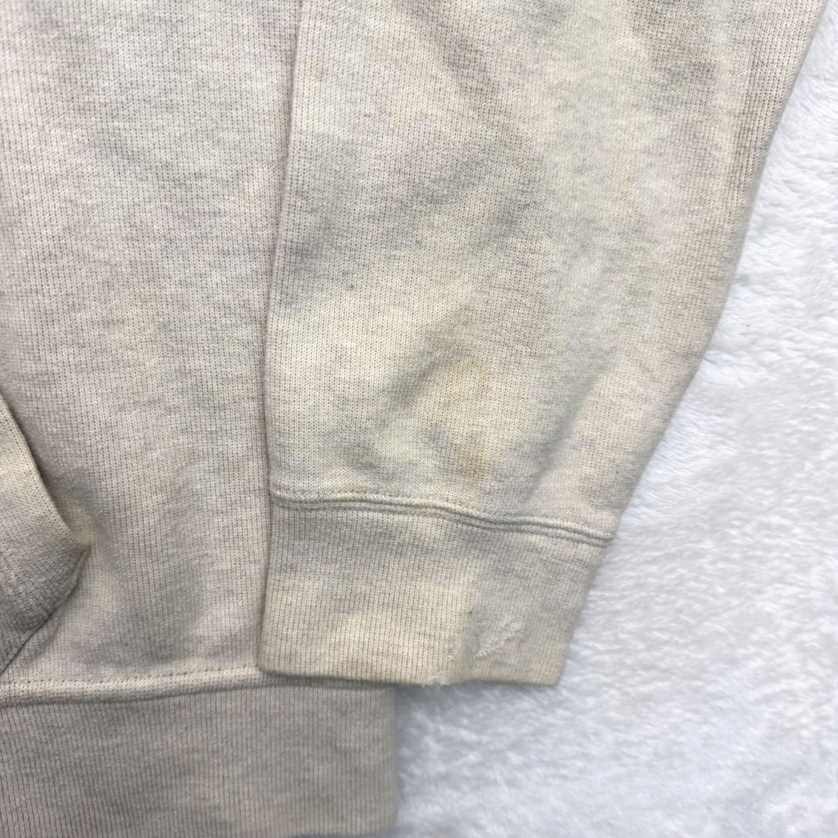 Polo Ralph Lauren Polo Ralph Lauren Hoodie Jacket Mens 2XL Beige Full Zip Fleece Pony Sweatshirt Size US XXL / EU 58 / 5 - 5 Thumbnail