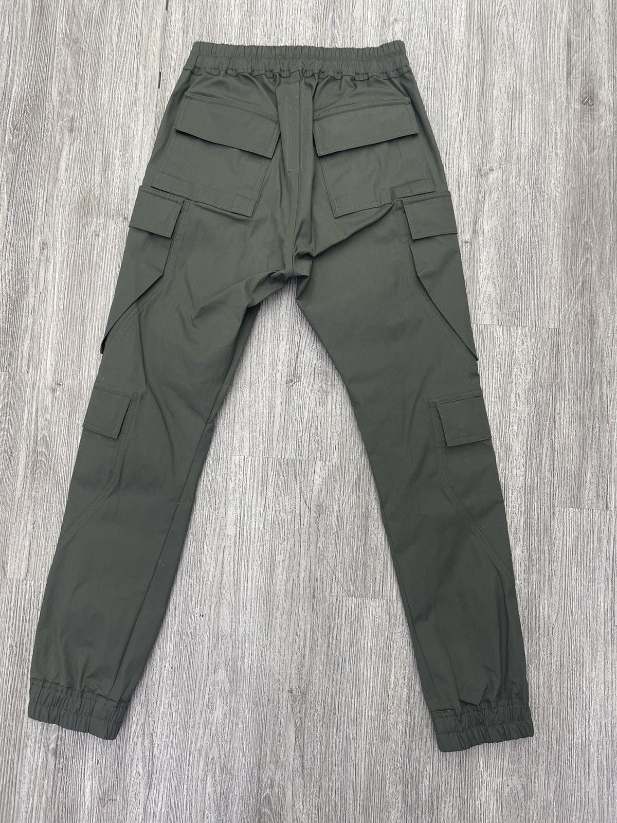 Rick Owens Rick Owens mega cargo pants olive Size US 28 / EU 44 - 2 Thumbnail