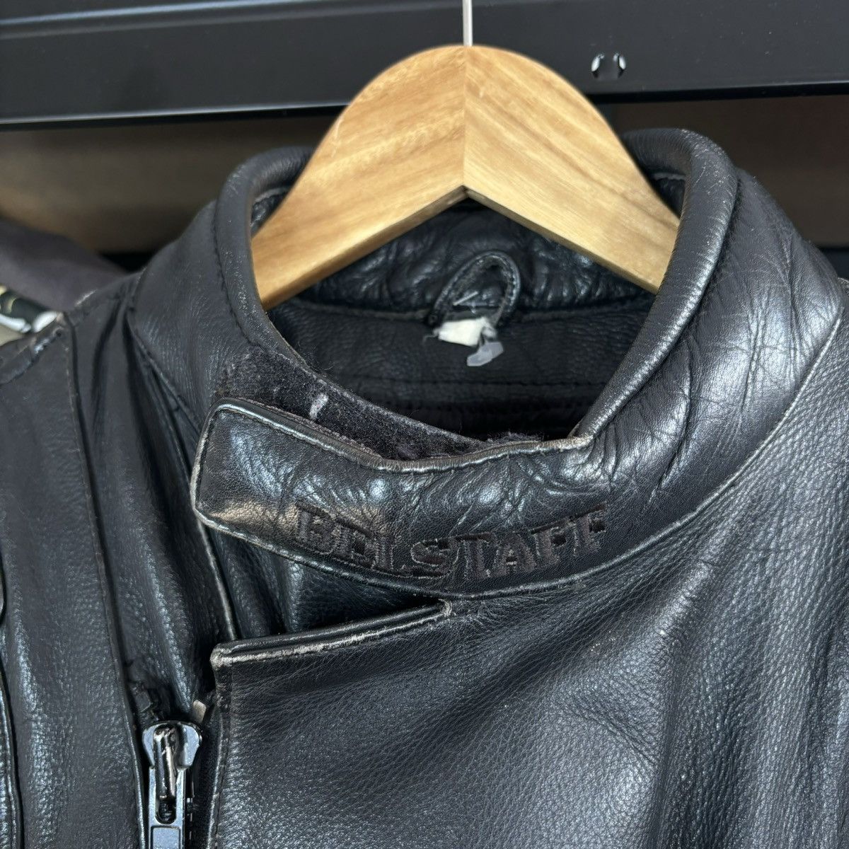 Belstaff × Vintage Belstaff leather biker jacket vintage racing rare size M Size US M / EU 48-50 / 2 - 3 Thumbnail