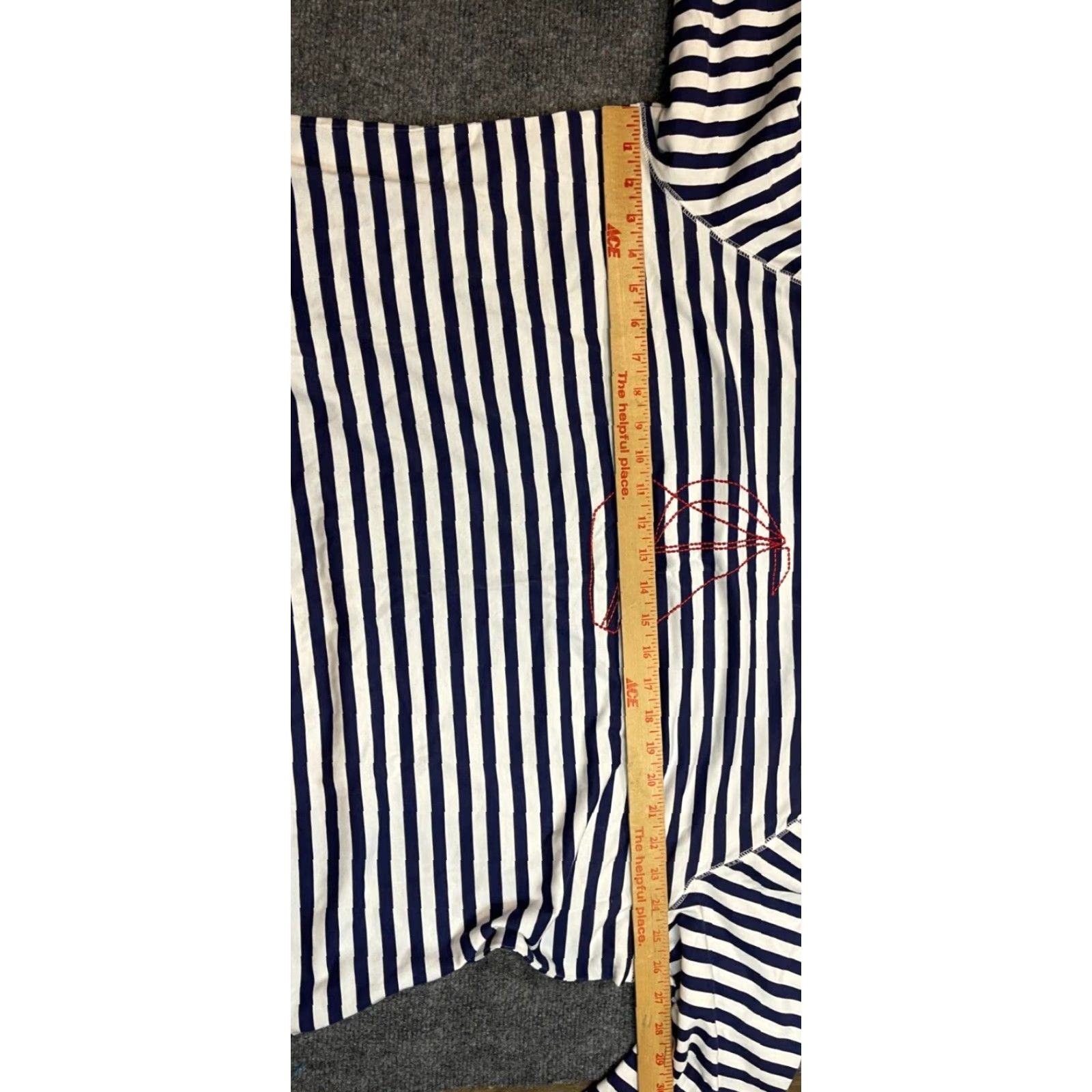 Vintage VINTAGE: Not Vintage CORAL BAY Shirt Womens 2X Sailboat Striped Shirt Women 2X Sailboat Striped Coral Bay Size XXL / US 16-18 / IT 52-54 - 3 Thumbnail