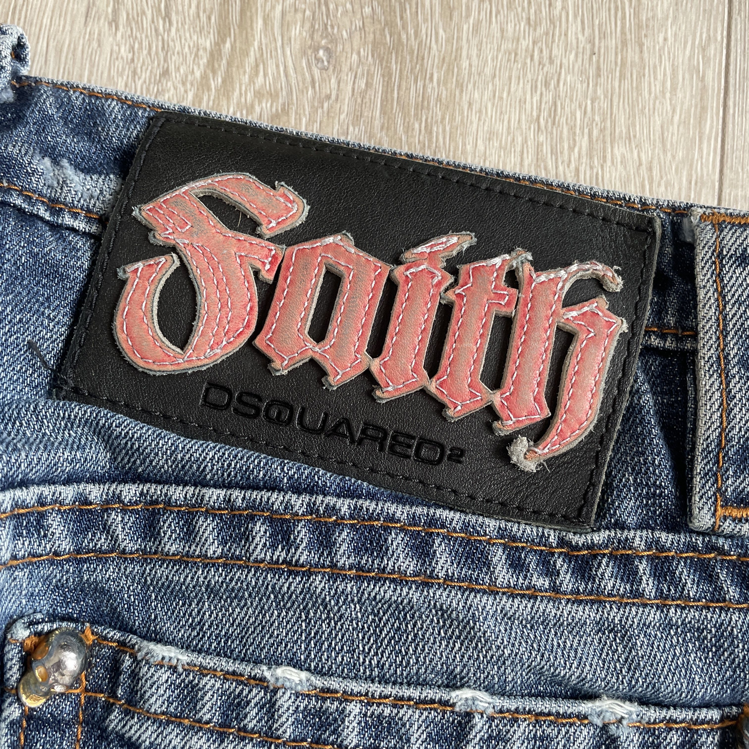 Dsquared2 Dsquared2 AW05 skull stud jeans Size 29" - 8 Thumbnail