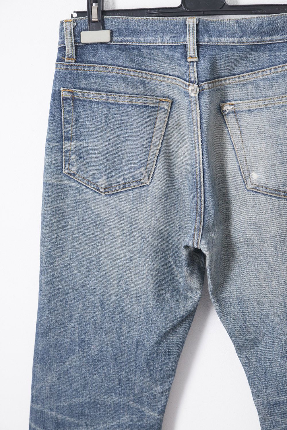 Helmut Lang 1998 destroyed denim jeans Size US 30 / EU 46 - 4 Thumbnail