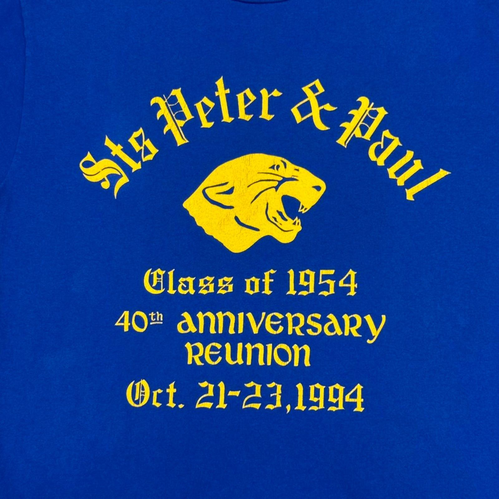 Jerzees × Vintage VINTAGE 90S ST’S PETER & PAUL CLASS OF 54 40TH REUNION TEE: Size US L / EU 52-54 / 3 - 2 Thumbnail