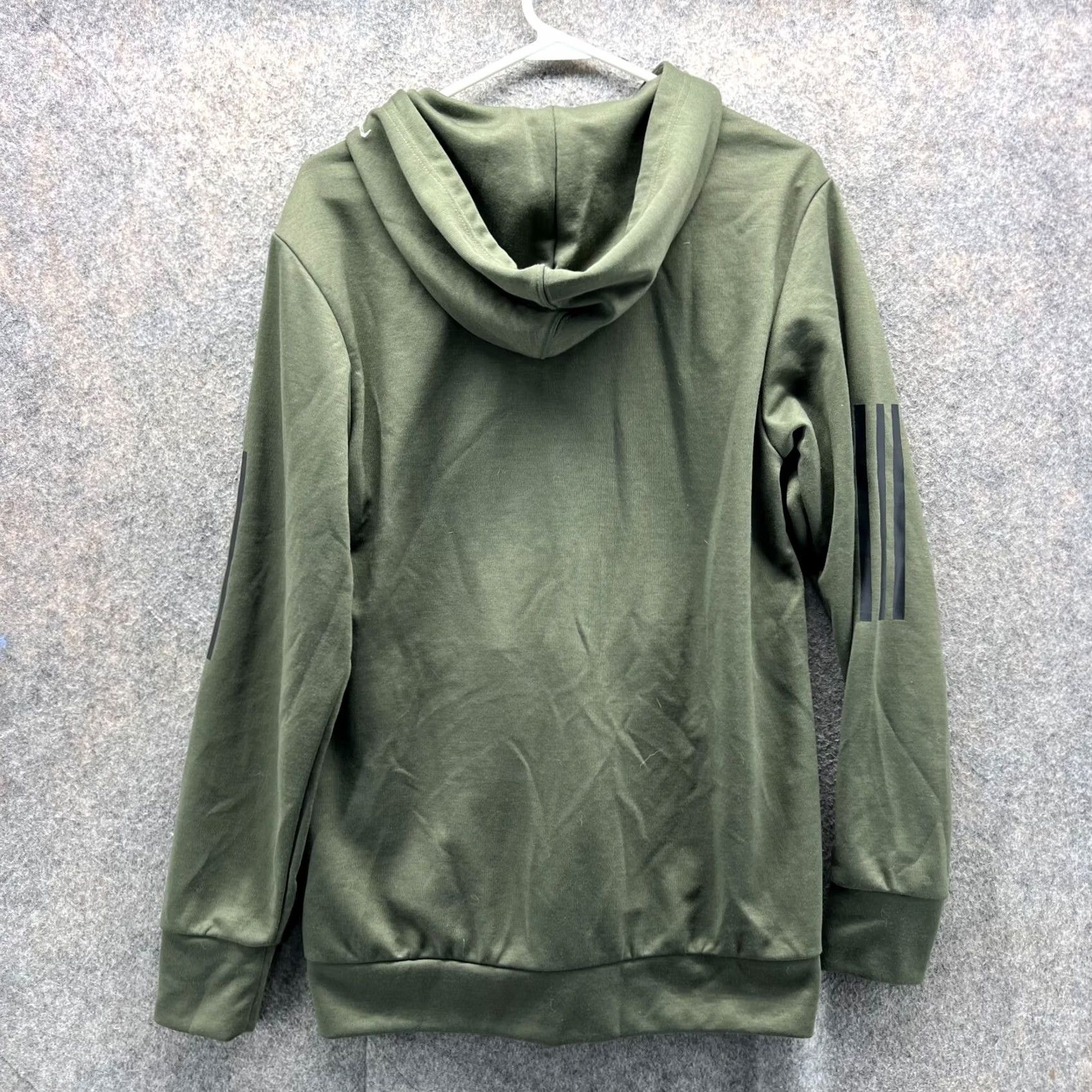 Adidas VINTAGE Adidas Sweater Men Small Olive Green Full Zip Hoodie Trefoil Originals Jacket Shirt Size US S / EU 44-46 / 1 - 2 Thumbnail