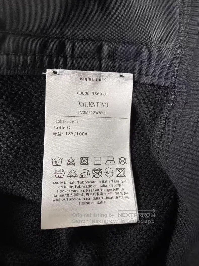 Valentino Valentino Nylon spliced willow nail sweatshirt Size US L / EU 52-54 / 3 - 5 Thumbnail