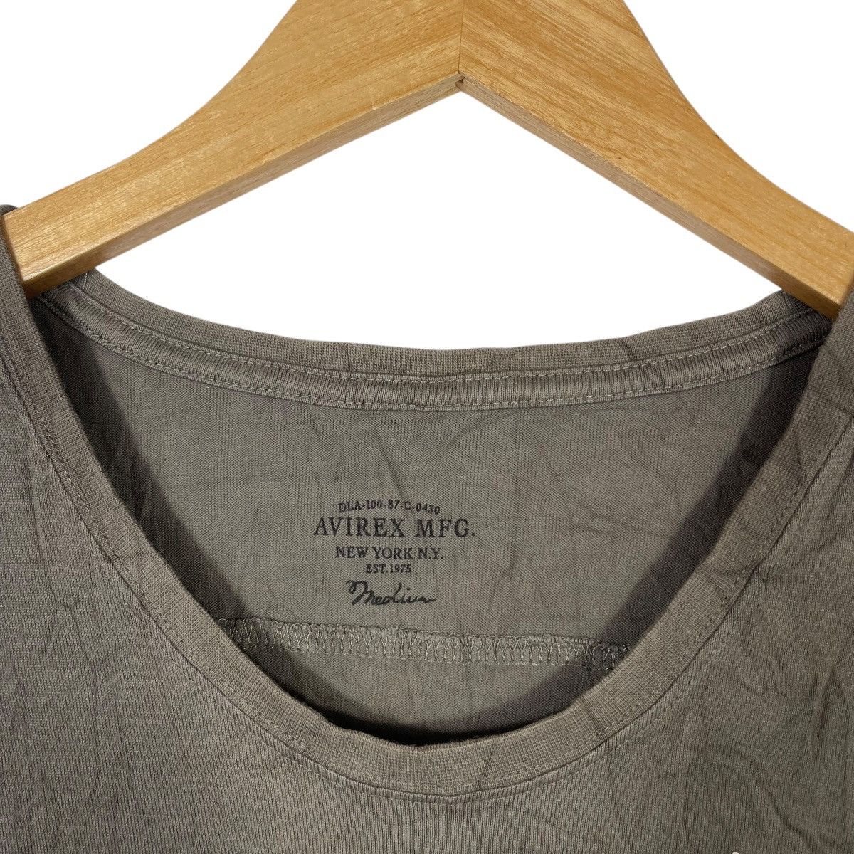 Avirex Avirex Military Pocket Tee Olive Green Utility T-Shirt Japan Size US M / EU 48-50 / 2 - 3 Thumbnail