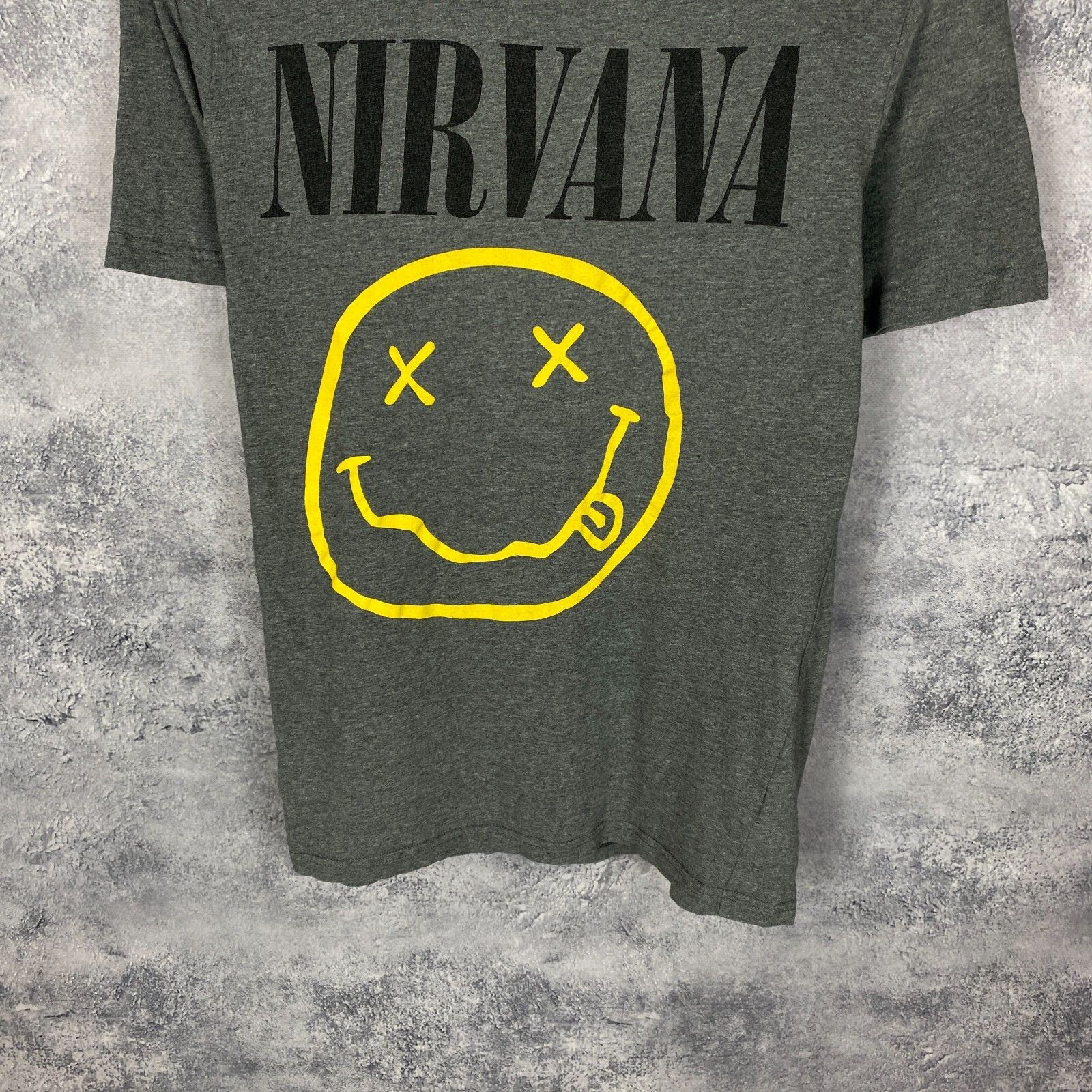 Nirvana Nirvana Tee Men's Size M Gray Short Sleeve ` Size US M / EU 48-50 / 2 - 3 Thumbnail