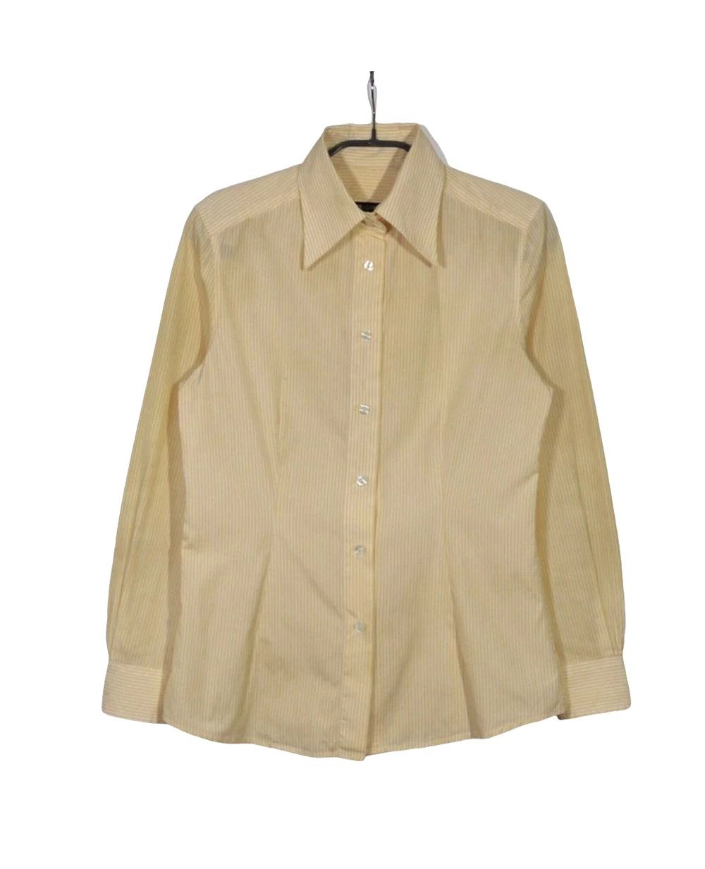 Dolce & Gabbana Share Dolce & Gabbana Womens Striped Shirt Sz 42 Yellow Size M / US 6-8 / IT 42-44 - 1 Thumbnail