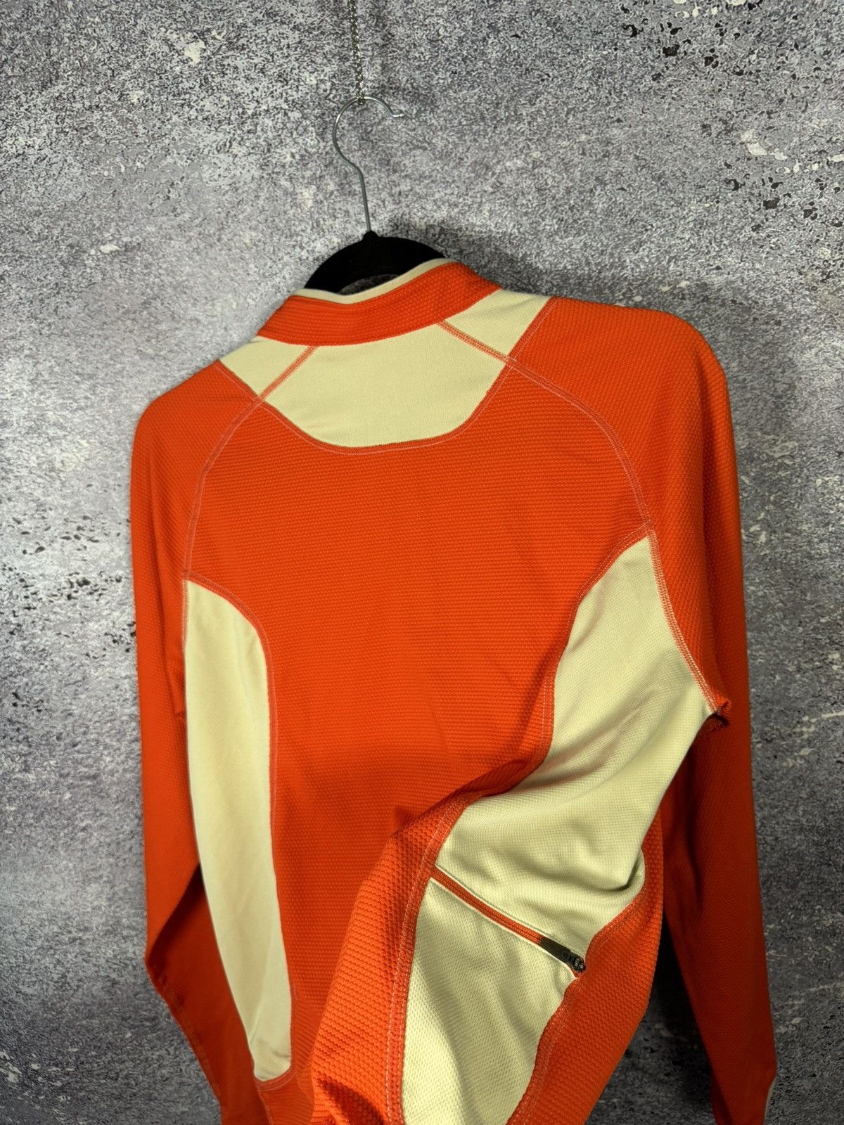 Nike × Nike ACG × Vintage Vintage Nike ACG Termo Quater Zip Sweatshirt Orange Medium Size US M / EU 48-50 / 2 - 13 Thumbnail