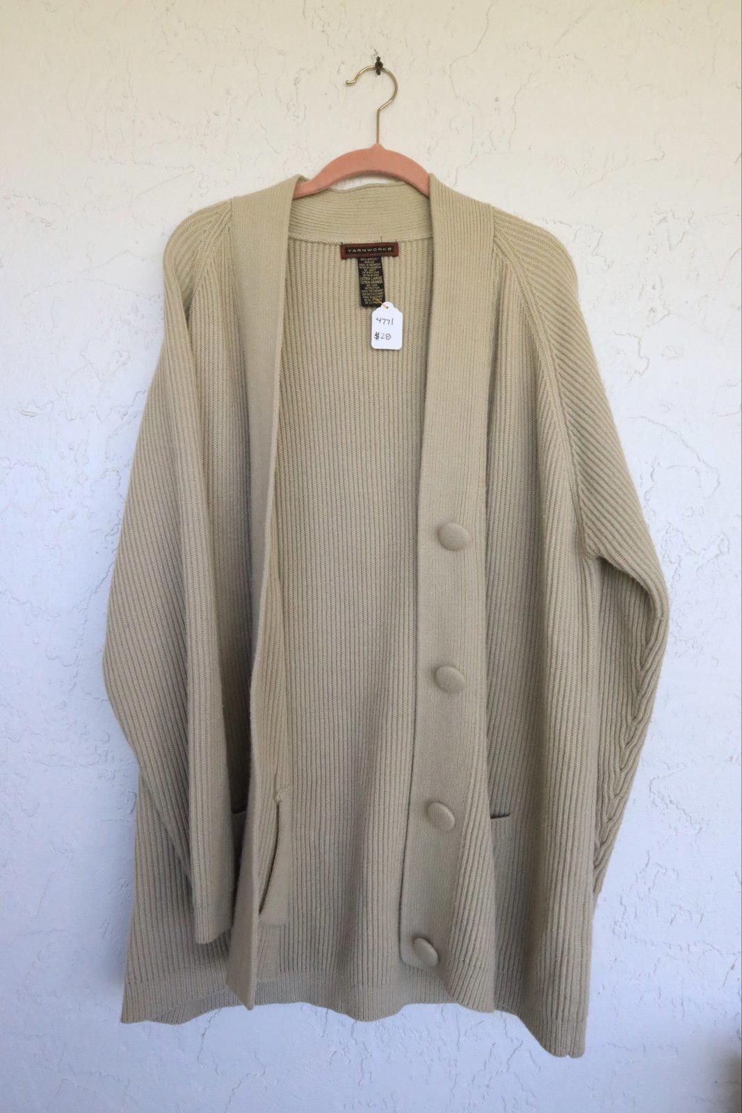 Designer Yarnworks Cardigan Size XL / US 12-14 / IT 48-50 - 1 Thumbnail