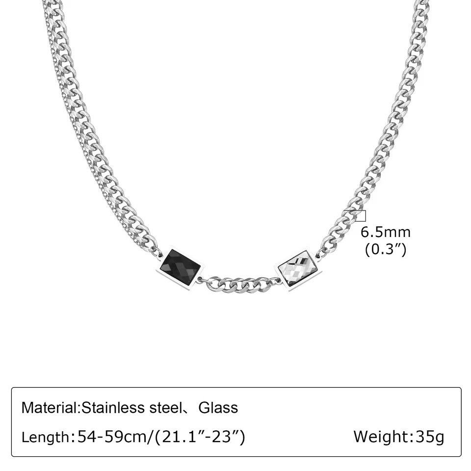 Jewelry Unisex Cuban Chain Necklaces Size ONE SIZE - 4 Thumbnail