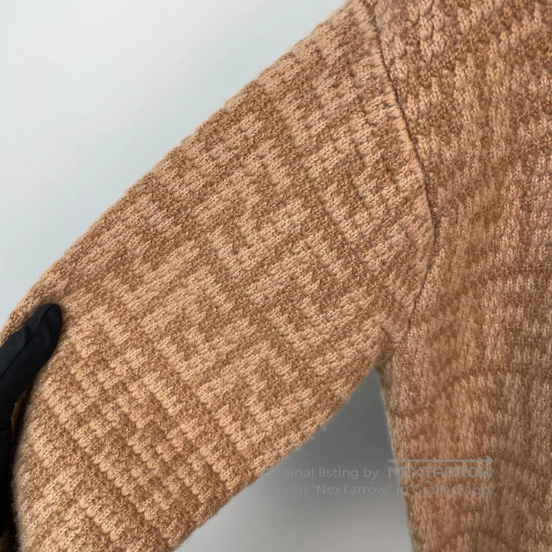 Fendi FENDI Caramel Brown Cashmere Half High Neck Full Print Lon Size XS / US 0-2 / IT 36-38 - 9 Thumbnail