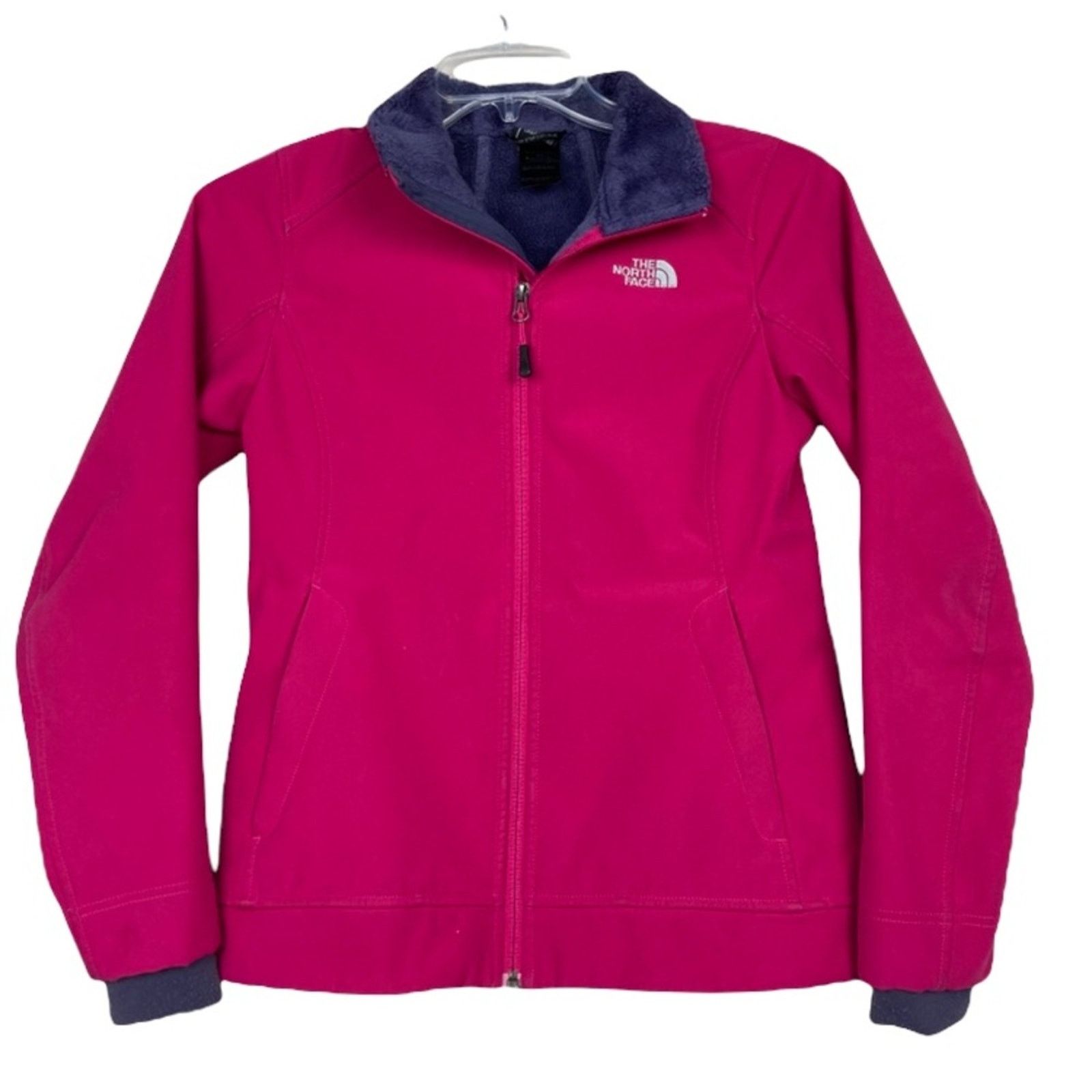 The North Face The North Face Pink Full Zip Fuzzy Fleece Interior Jacket S Size S / US 4 / IT 40 - 7 Thumbnail