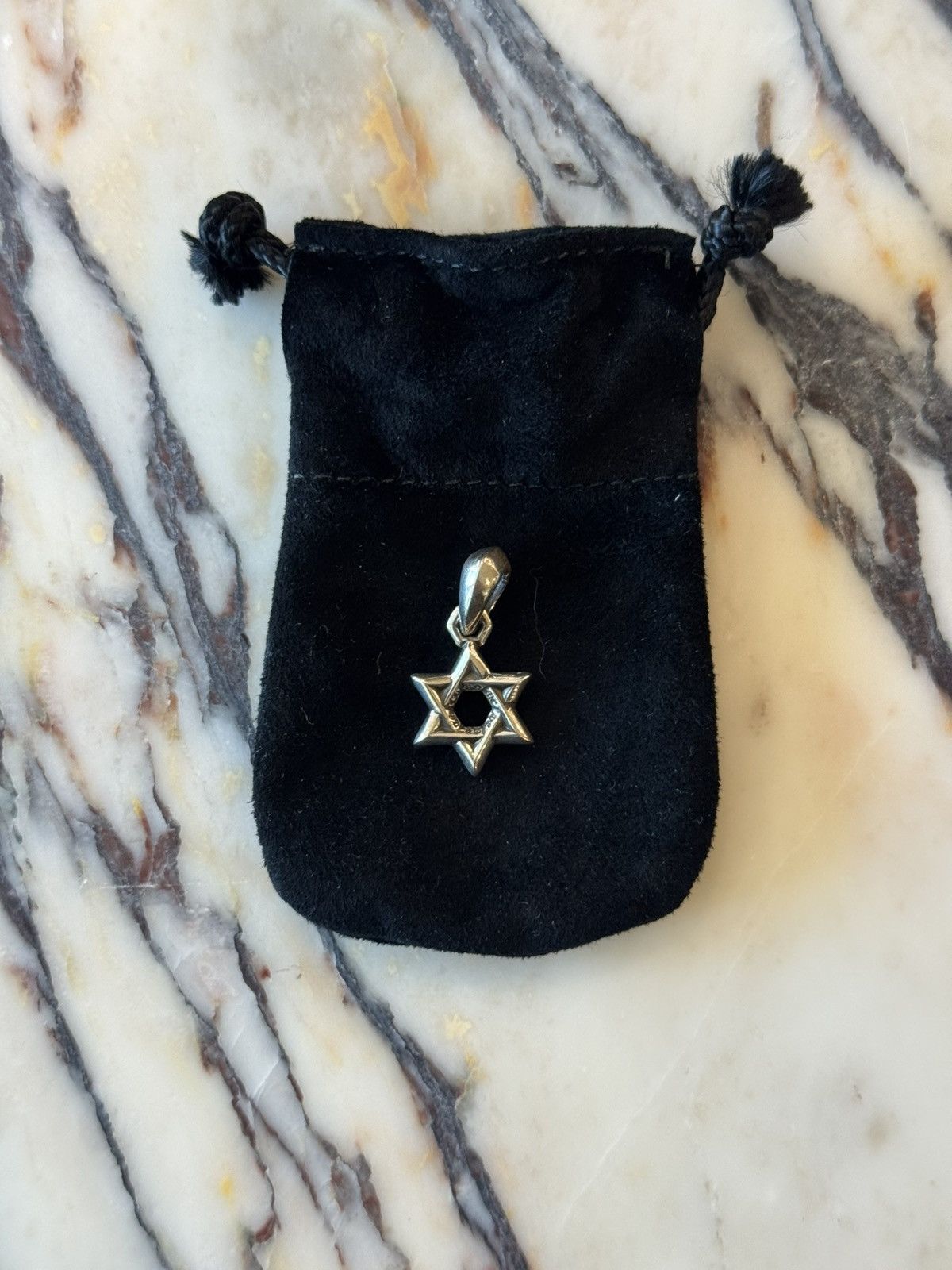 Chrome Hearts Chrome Hearts Sterling Silver Star of David Charm Pendant Size ONE SIZE - 9 Thumbnail