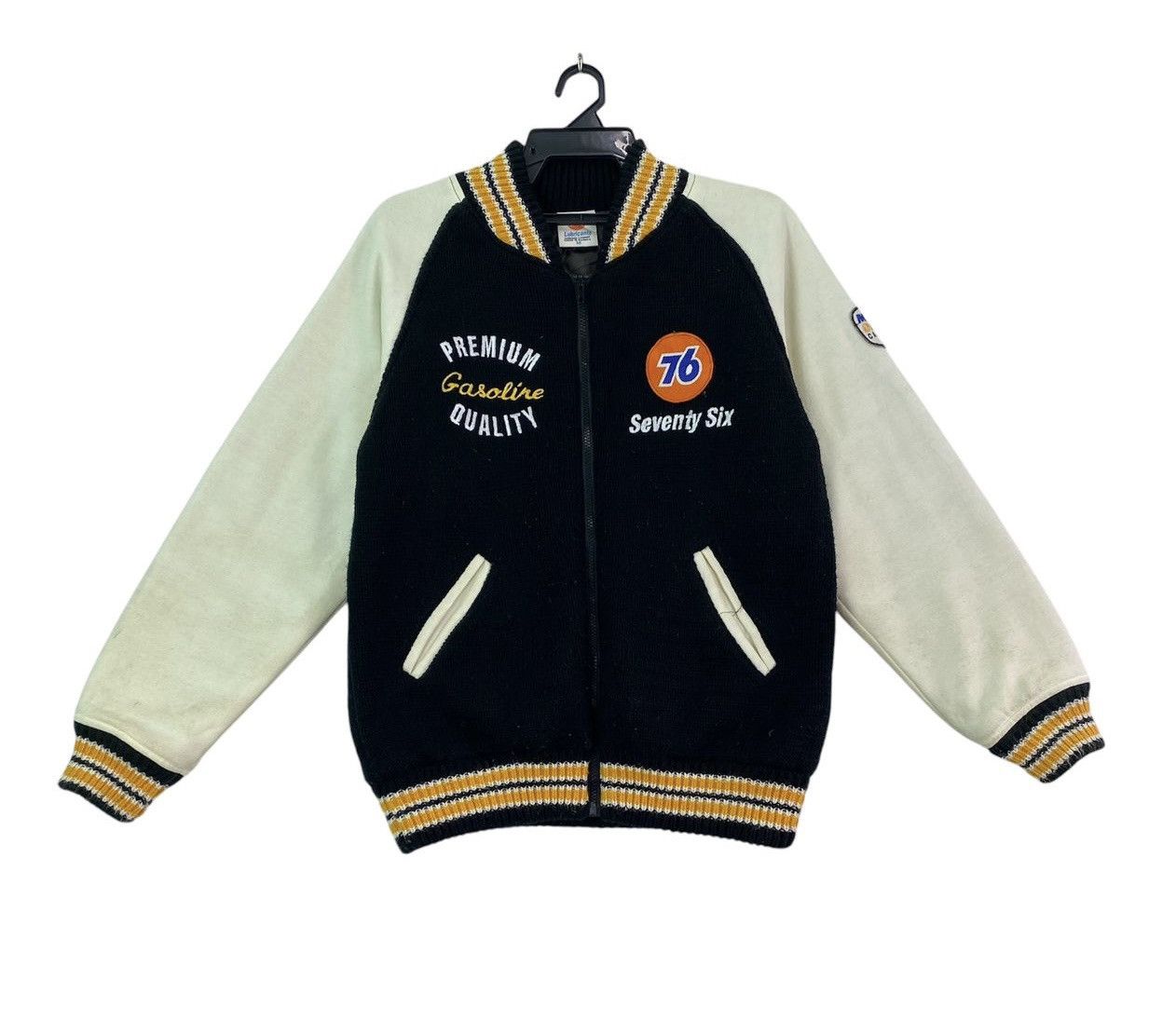 Japanese Brand Vtg 90s 76 lubricant motorsport racing oil jacket Size US M / EU 48-50 / 2 - 1 Thumbnail