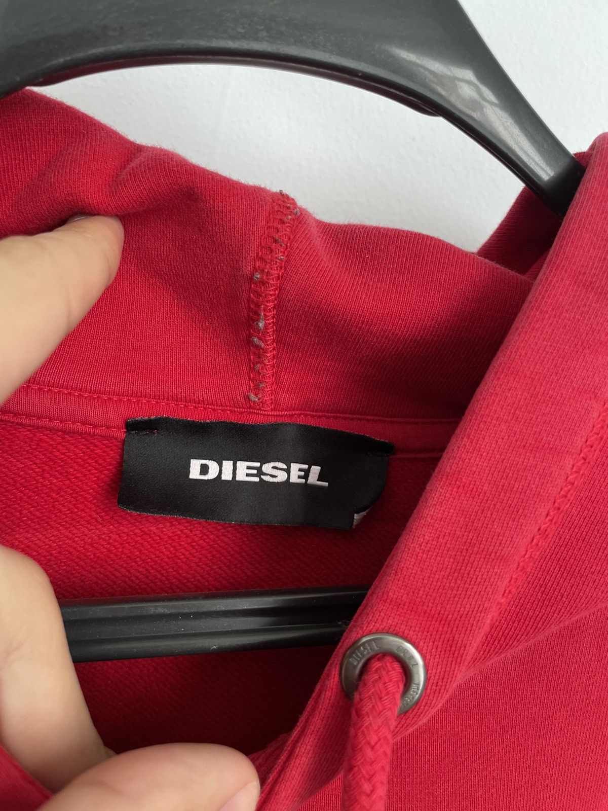 Diesel Vintage 90s Diesel Hoodie Logo Size US L / EU 52-54 / 3 - 4 Thumbnail