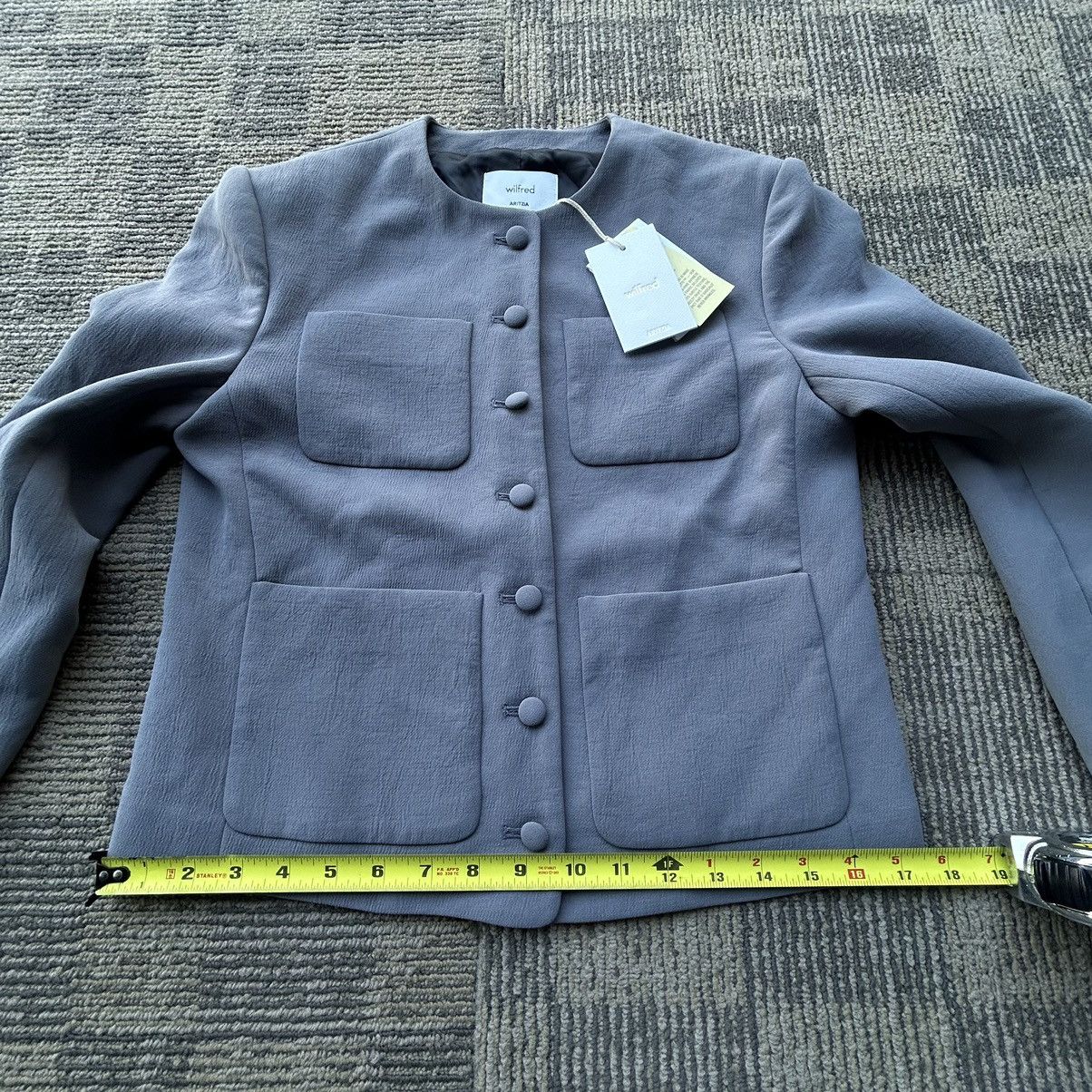 Aritzia Aritzia Wilfred Paradox Crepette Grey Jacket Size XS / US 0-2 / IT 36-38 - 8 Thumbnail