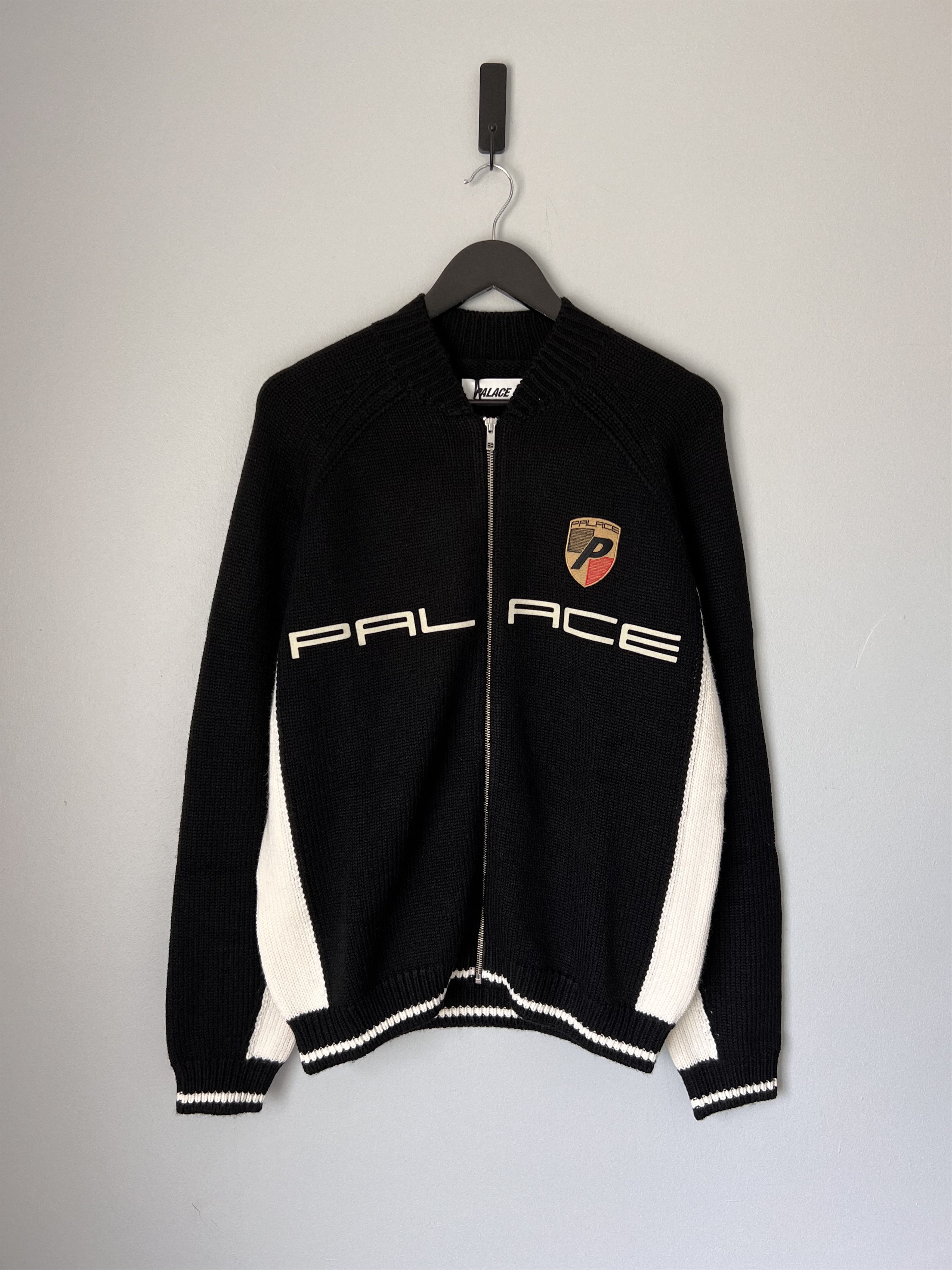 Palace Palace Porsche Posh Knit Jacket in Black | Grailed