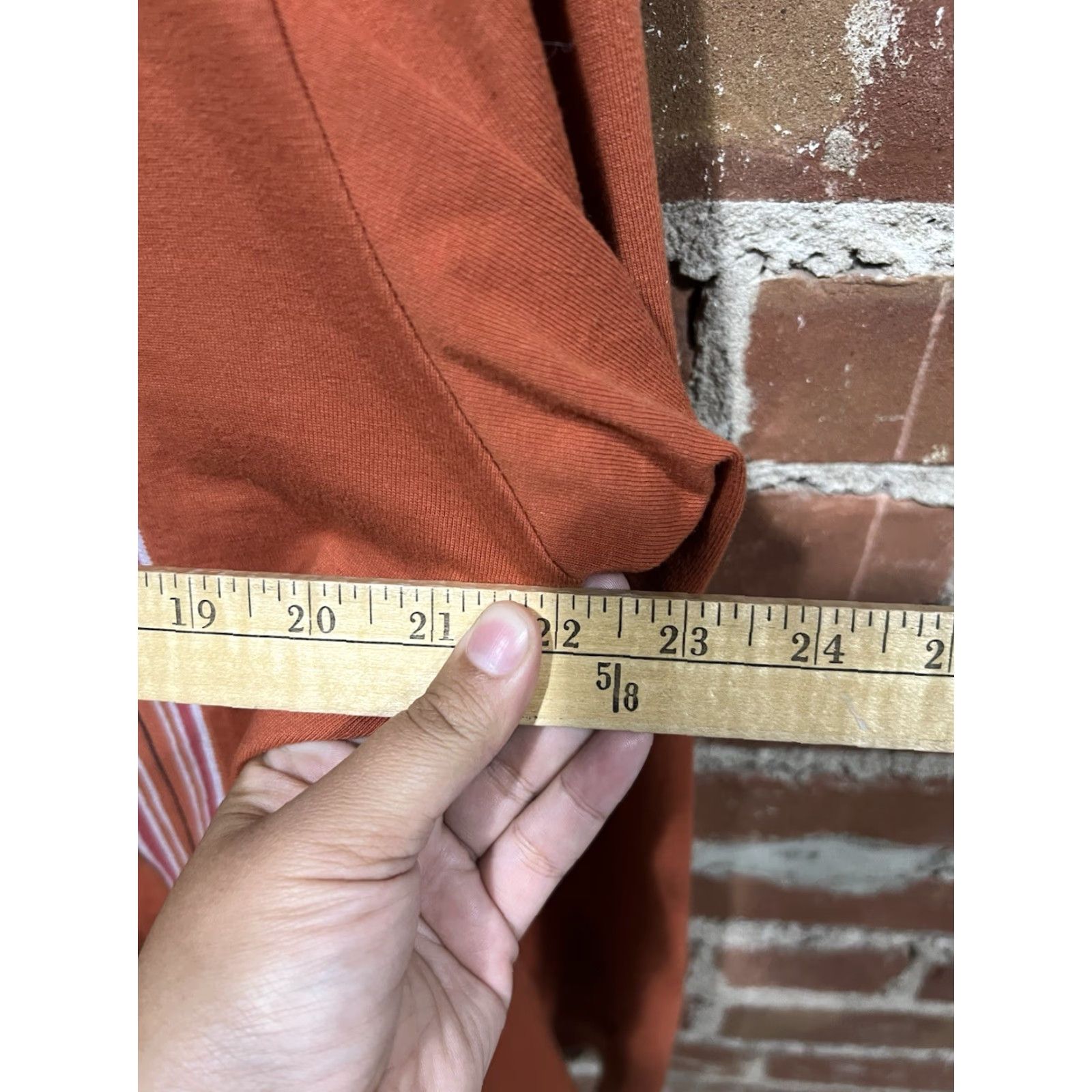 Urban Outfitters Urban Outfitters Shirt Zip Up Mens Orange Striped Collared Medium Size US M / EU 48-50 / 2 - 5 Thumbnail