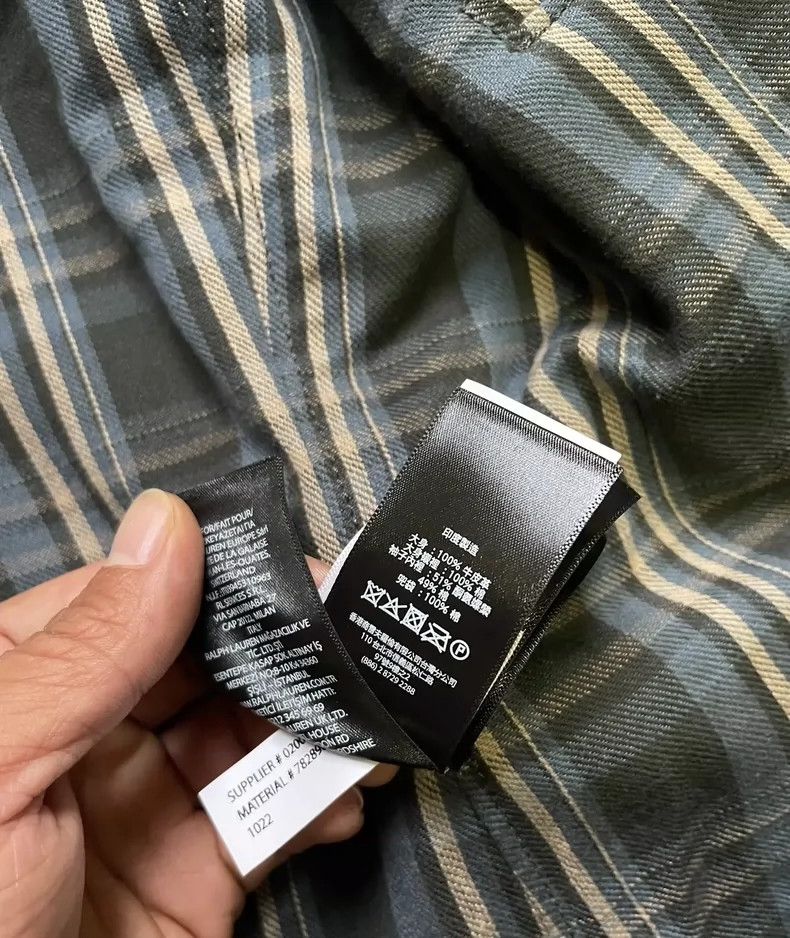 RRL Ralph Lauren RRL Ralph Lauren Blue dyed used leather jacket for the gat Size US S / EU 44-46 / 1 - 5 Thumbnail