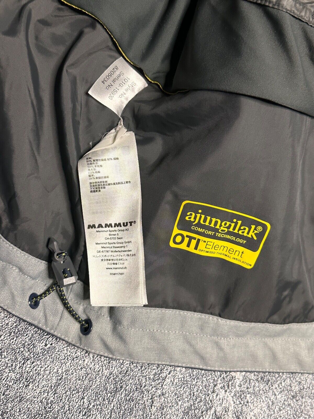 Mammut Mammut Drytech premium men's jacket S Size US S / EU 44-46 / 1 - 7 Thumbnail