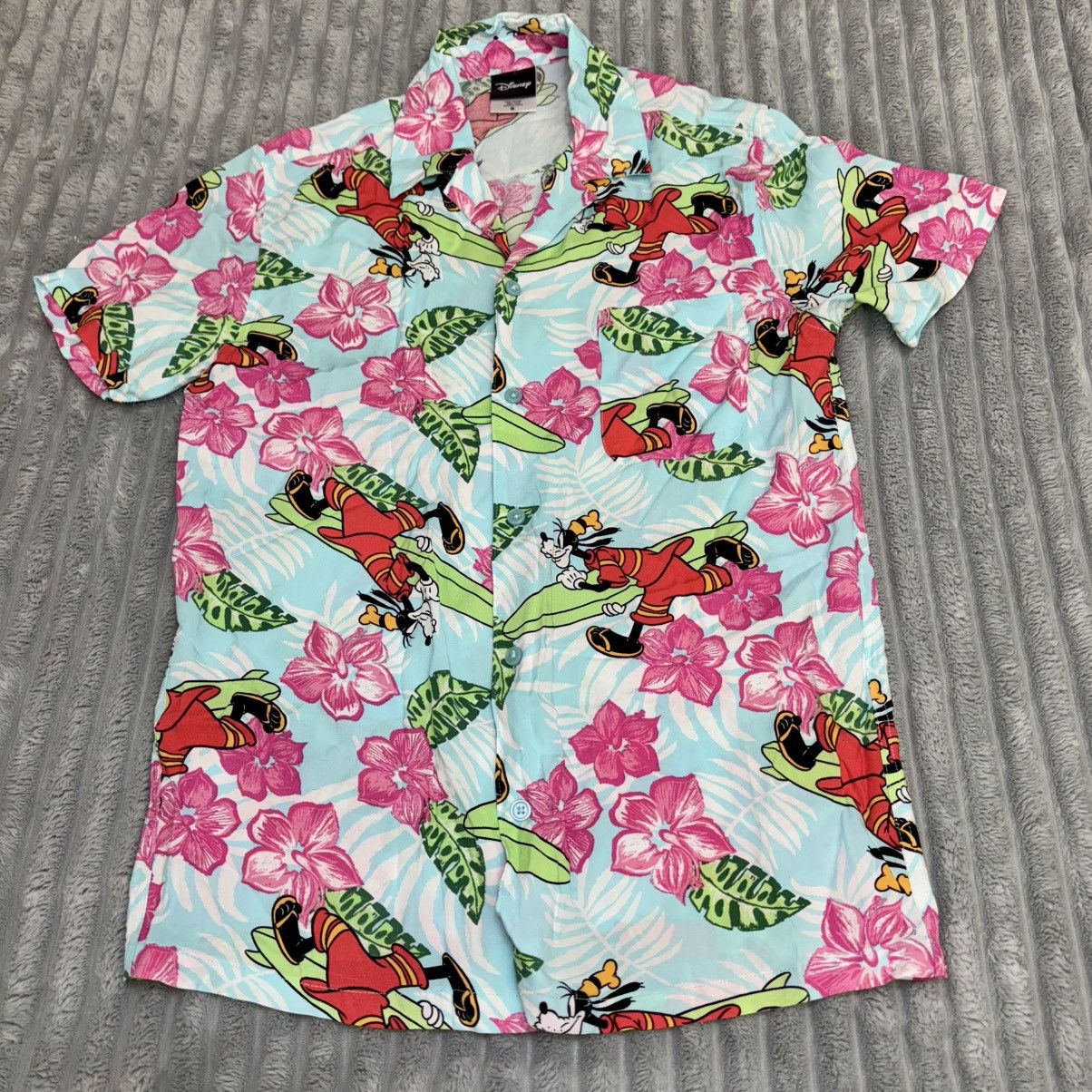 Disney Disney's Goofy Resort Allover Print Woven Button-Down Shirt Size US S / EU 44-46 / 1 - 1 Thumbnail