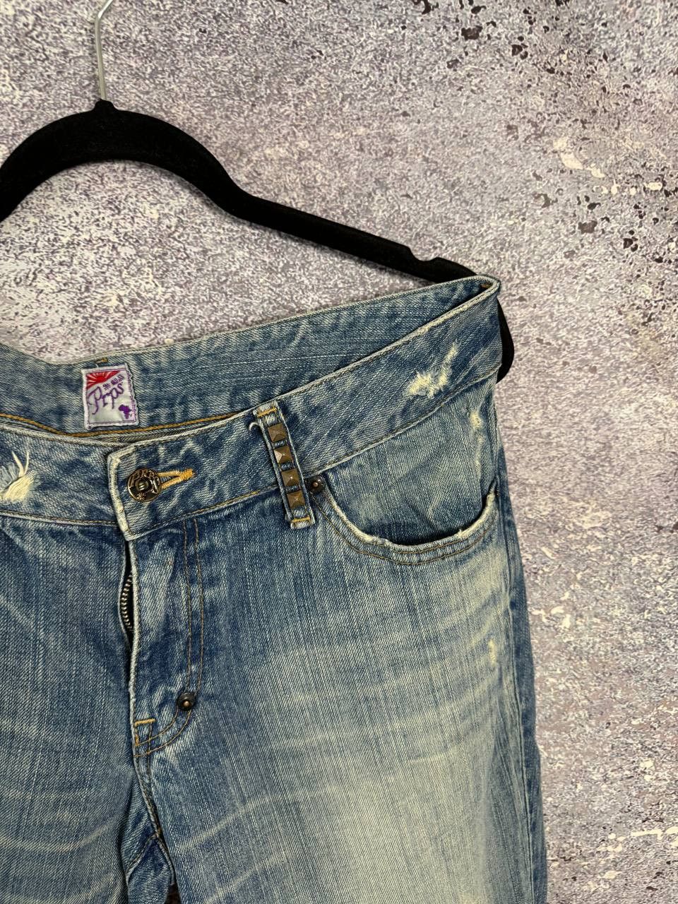 Japanese Brand × Prps × Vintage PRPS JAPAN DENIM VINTAGE PURPLE LABEL IMPALA JEANS DSTD Size 30" / US 8 / IT 44 - 9 Thumbnail