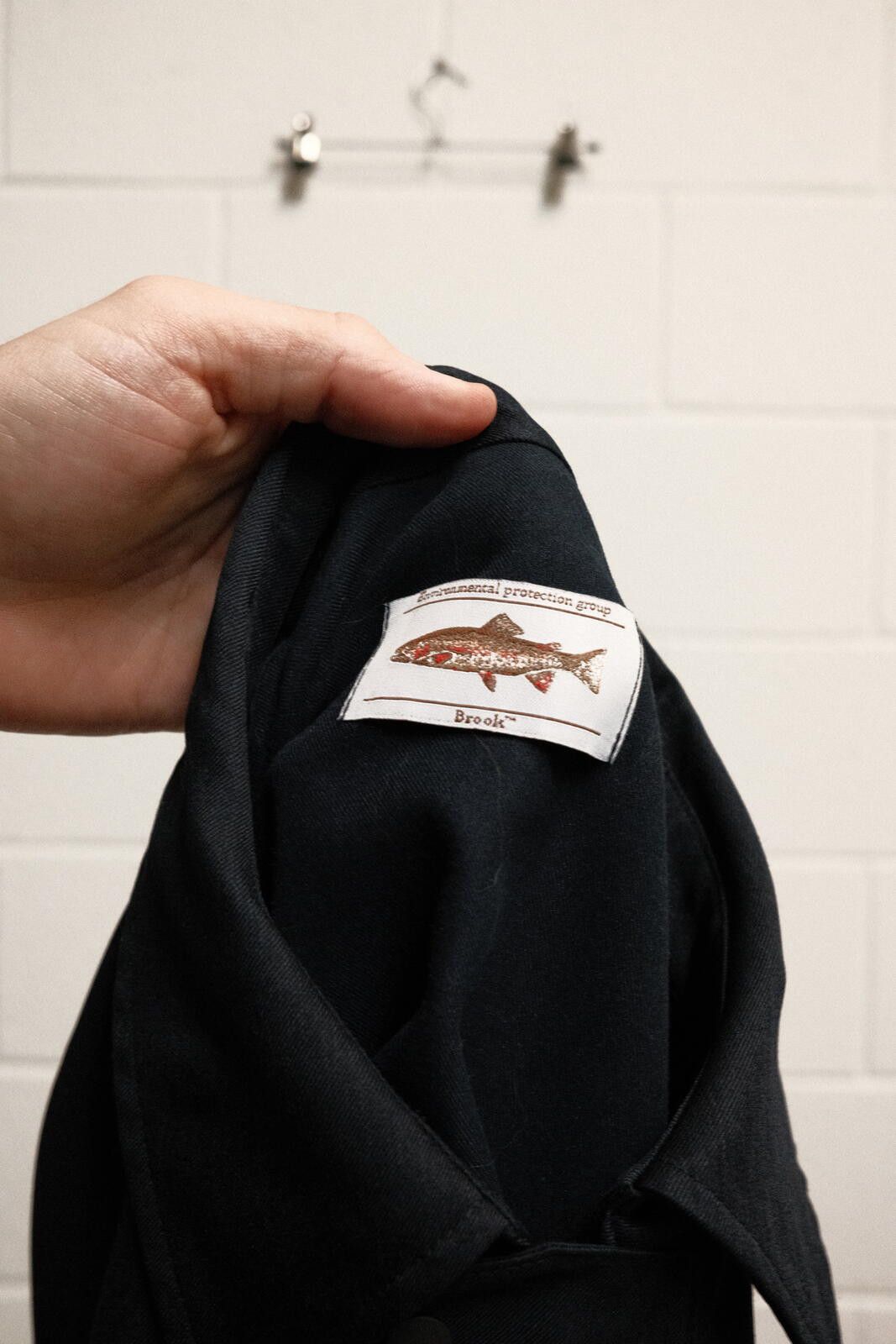 Brooks Brothers Brook Japan Black Casual Jacket with Fish Embroidery Size US M / EU 48-50 / 2 - 3 Thumbnail