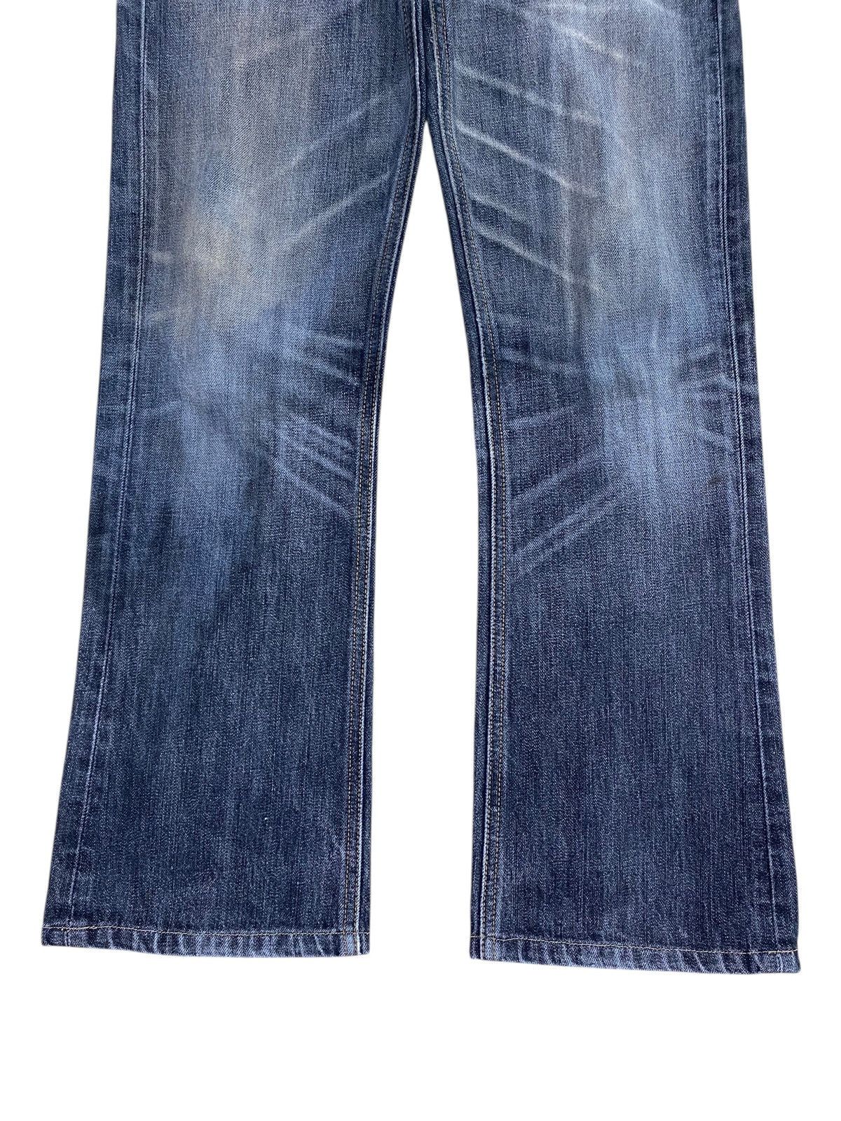 Edwin Vintage Edwin Whiskers Dark Wash Style Loose Jeans Size US 31 - 9 Thumbnail