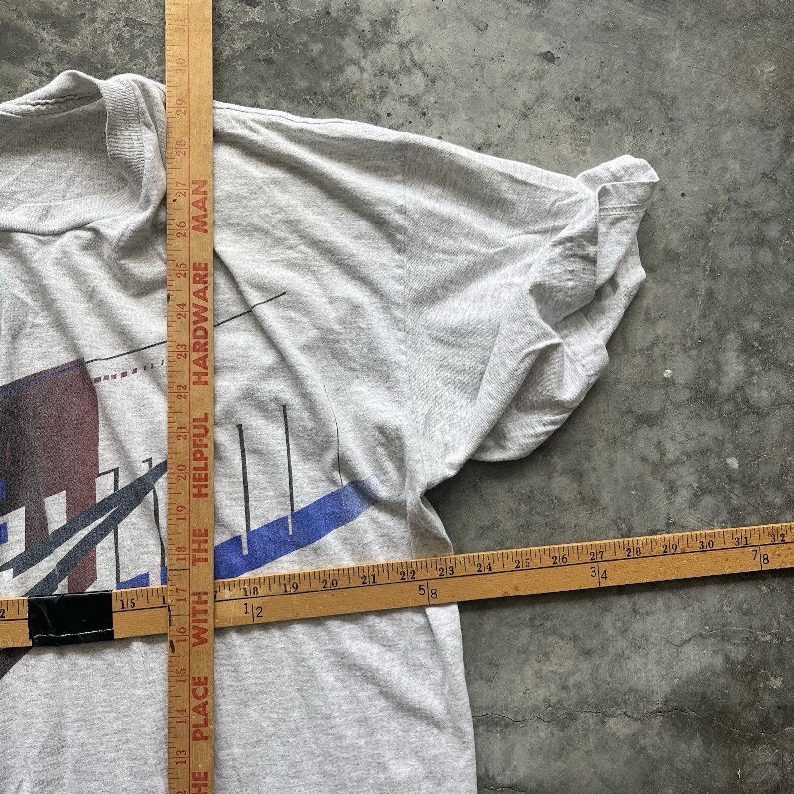Nike Vintage 90’s Nike Swoosh Tshirt Men’s XL Gray Sportswear Mad Size US XL / EU 56 / 4 - 7 Thumbnail