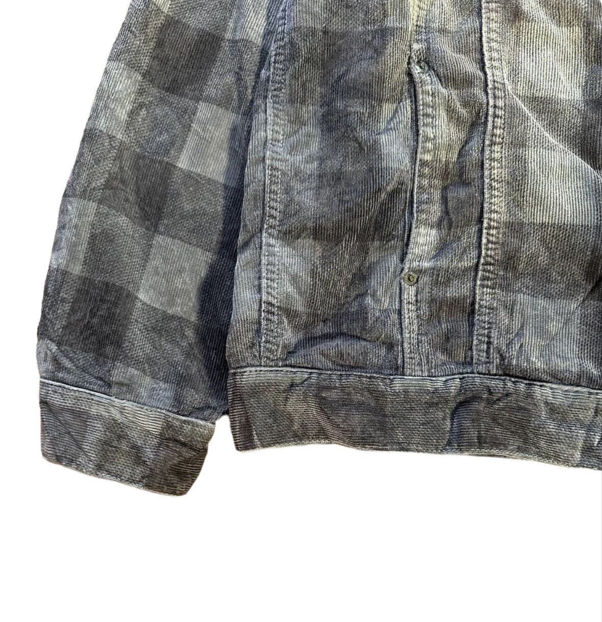 Montage Montage Denim Sunfaded Plaid Jacket Size US S / EU 44-46 / 1 - 5 Thumbnail