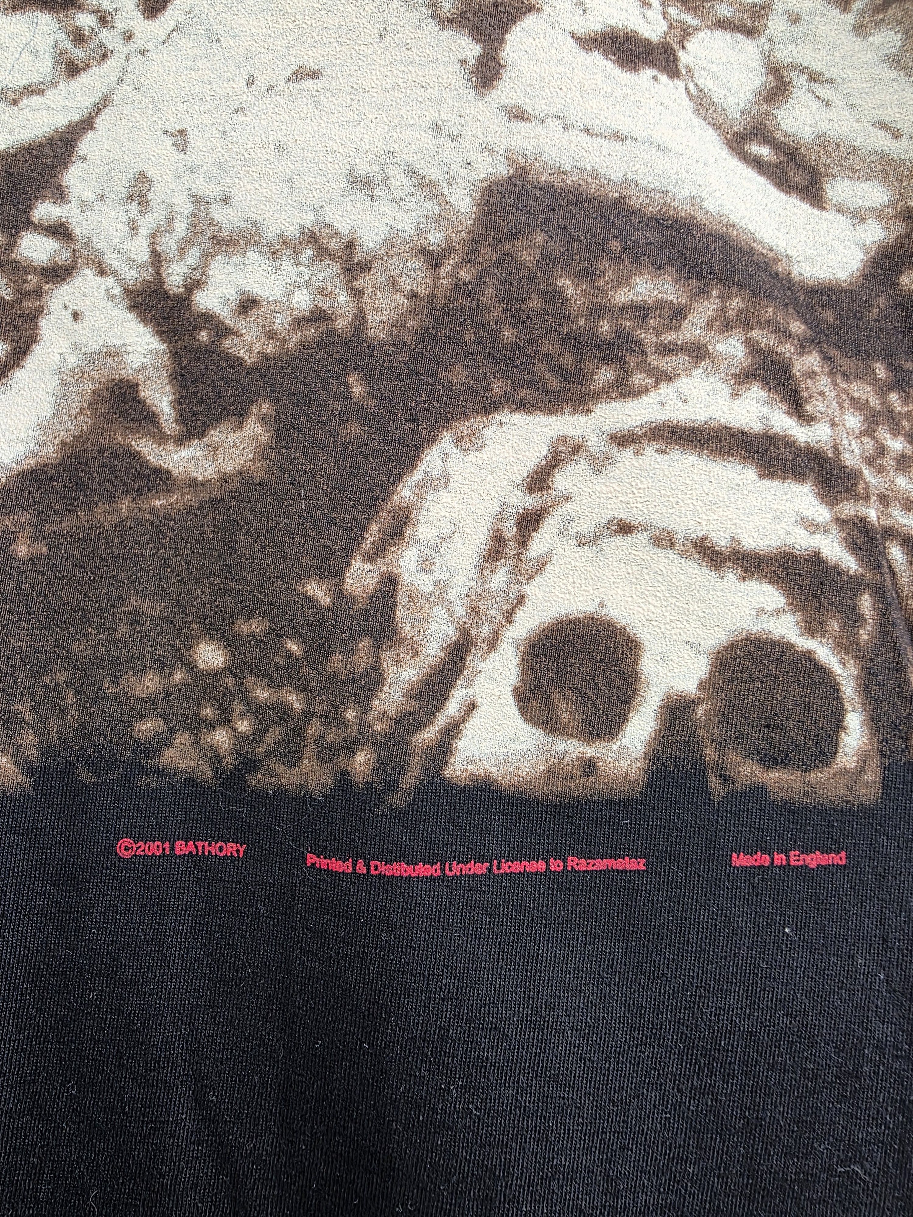 Band Tees 2001 Bathory Requiem 90s Vintage T shirt XL 23" 30.5" Size US XL / EU 56 / 4 - 4 Thumbnail