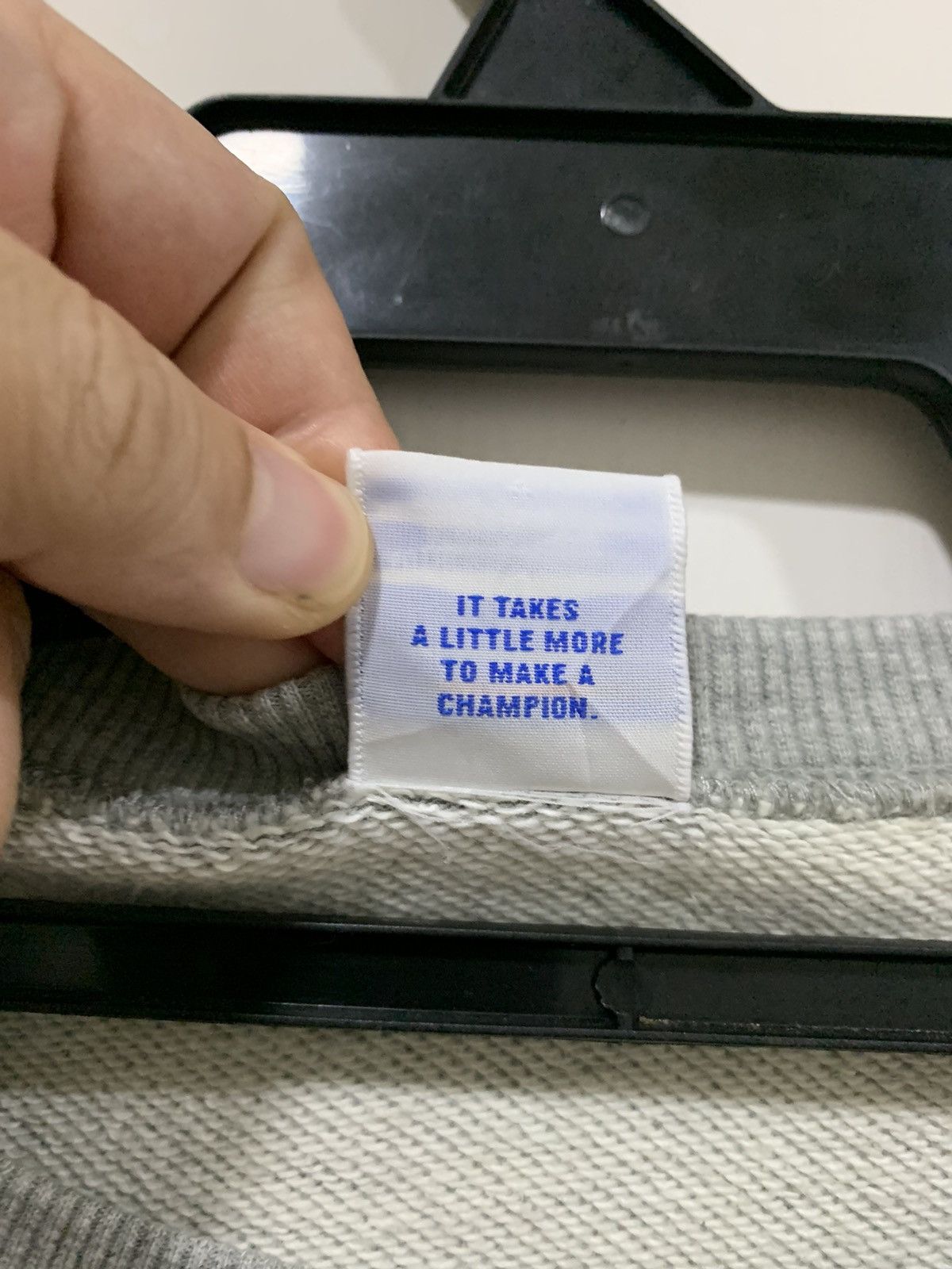 Champion × Japanese Brand × Vintage Champion Plain Grey XL Size US XL / EU 56 / 4 - 9 Thumbnail