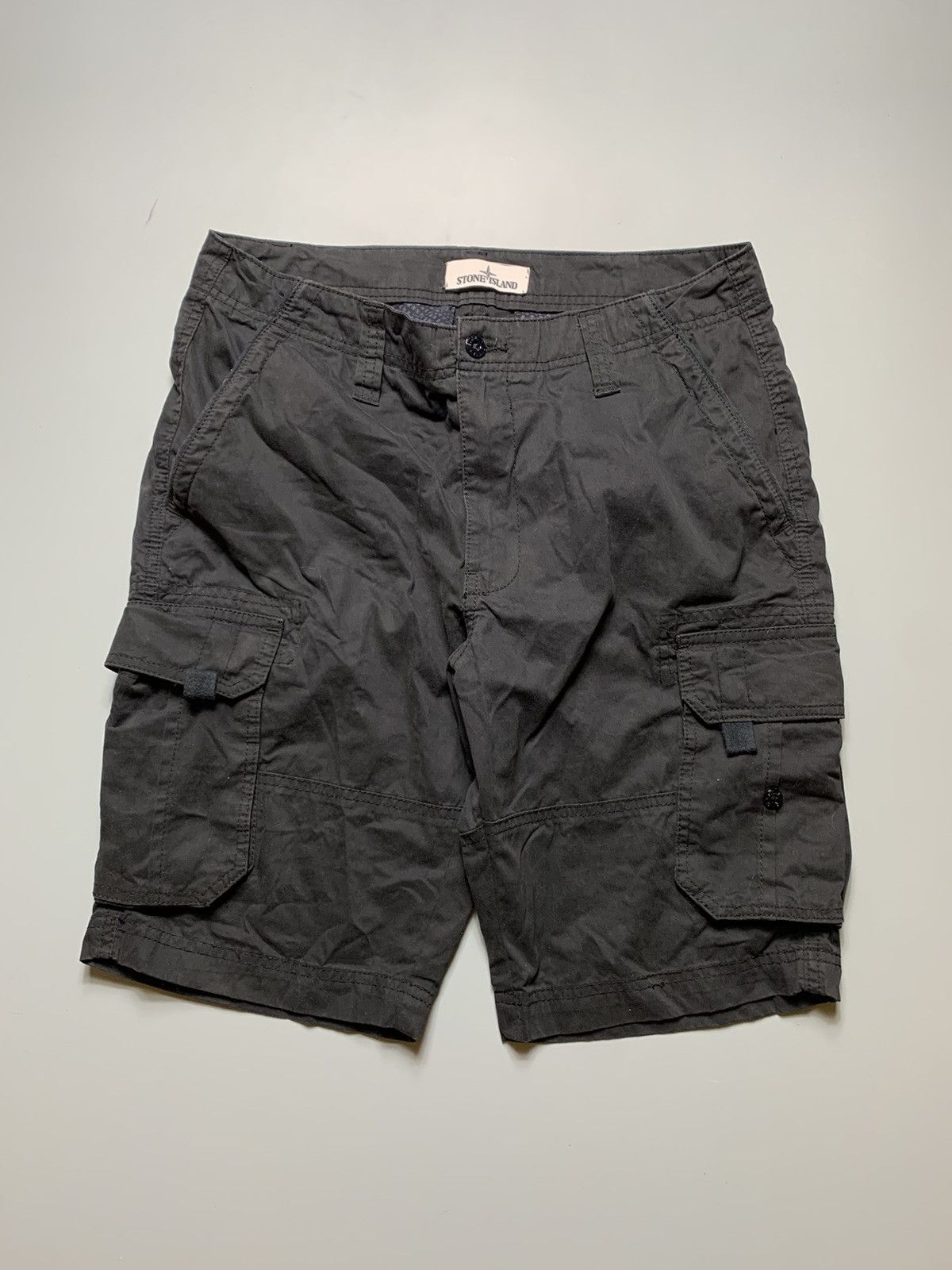 Stone Island Vintage Cargo outlet Shorts Off Black M