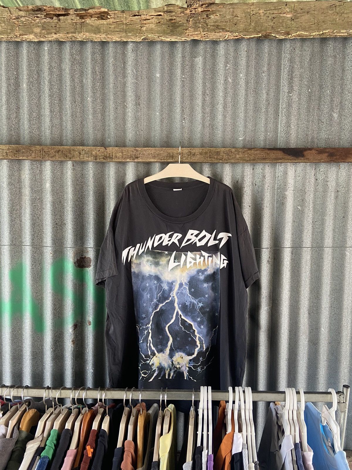 Japanese Brand RNA LIGHTNING GRAPHICS CRAZY DESIGN Size US XL / EU 56 / 4 - 1 Thumbnail