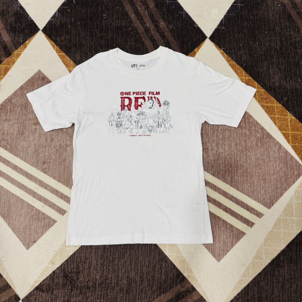 Anime One Piece Film Red - I M Gonna Be King Of The Pirate Size US S / EU 44-46 / 1 - 1 Thumbnail