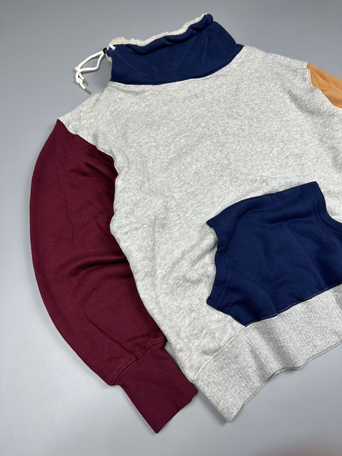 Go Slow Caravan Multi Colour Turtle Neck Sweater