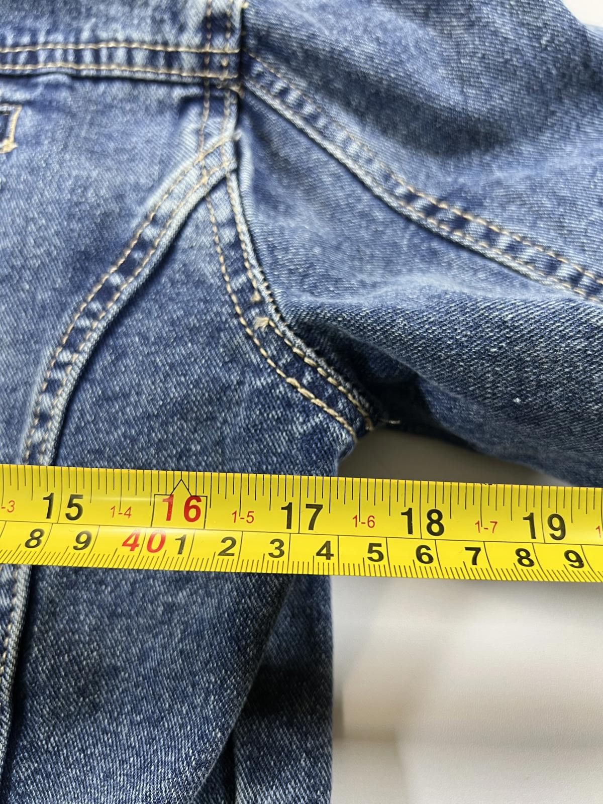 Other Refuge Denim Blue Cropped Denim Jacket - Size L Size L / US 10 / IT 46 - 4 Thumbnail