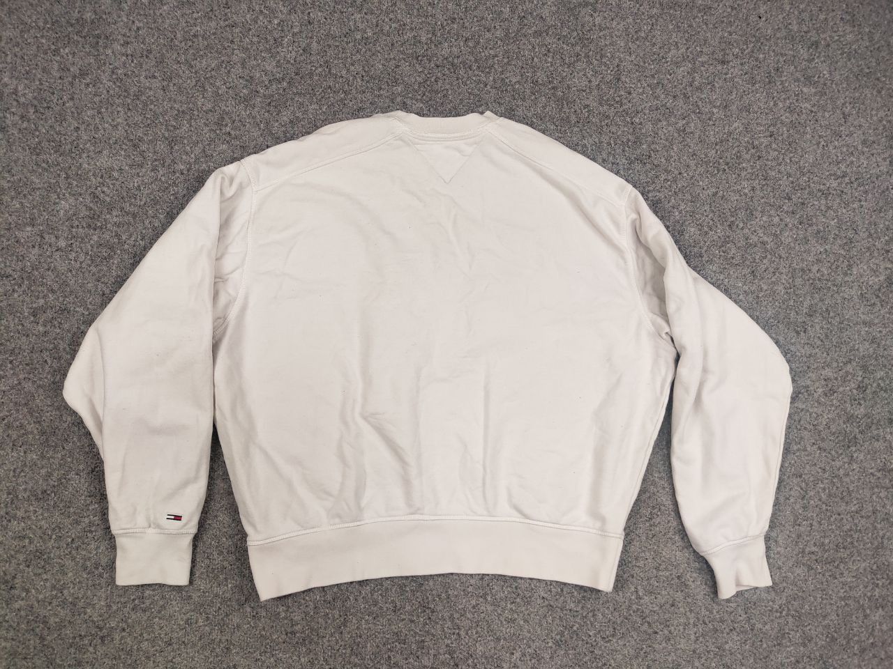 Tommy Hilfiger Tommy Jeans Crew Chek Embroidered Sweatshirt Vintage Style Size US M / EU 48-50 / 2 - 14 Thumbnail