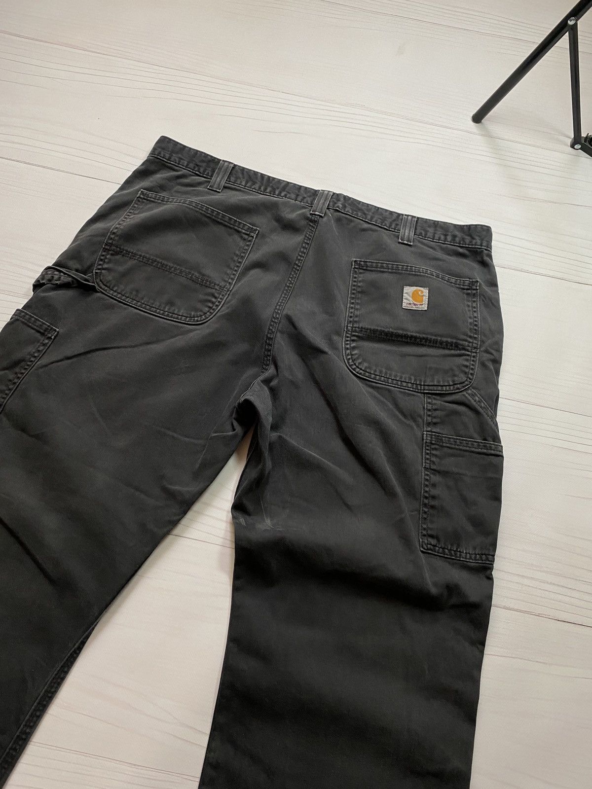 Carhartt Vintage Carhartt double knee faded cropped pants Size US 38 / EU 54 - 14 Thumbnail