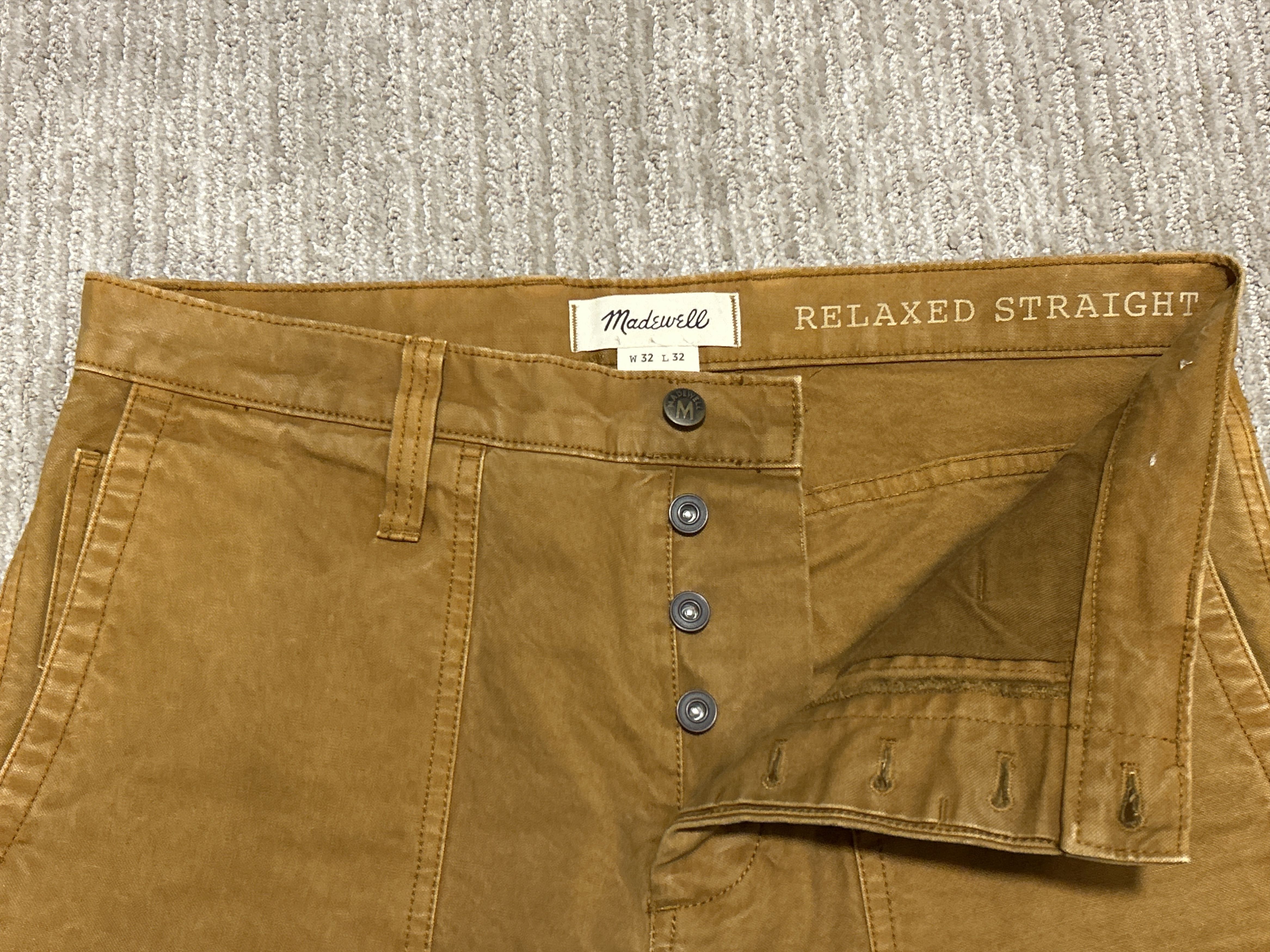 Madewell Madewell Orange Carpenter Pant Size US 32 / EU 48 - 4 Thumbnail