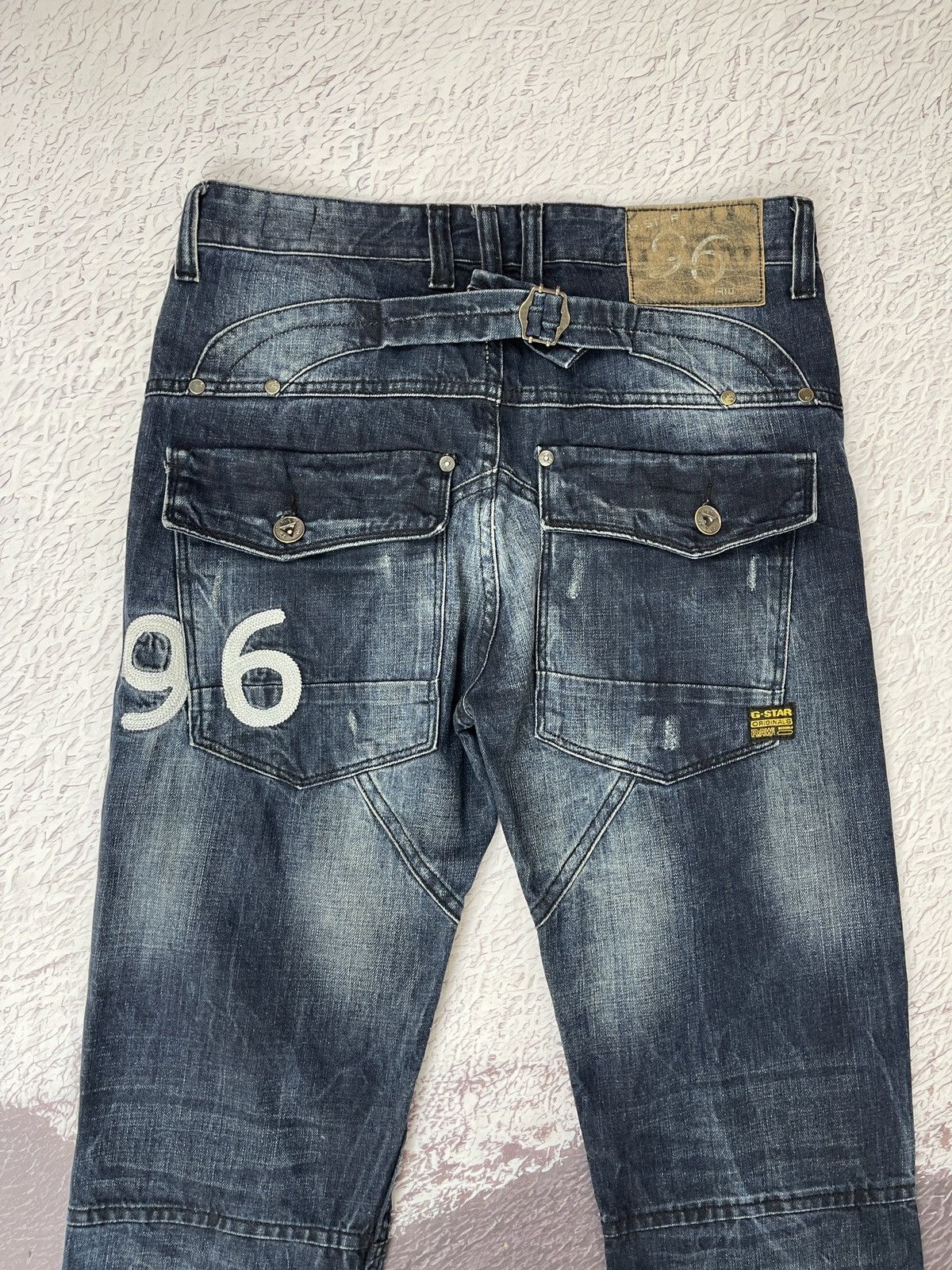 G-Star G-Star Raw 5620 Heritage Embro tapered buckle back elwood jn Size US 32 / EU 48 - 3 Thumbnail