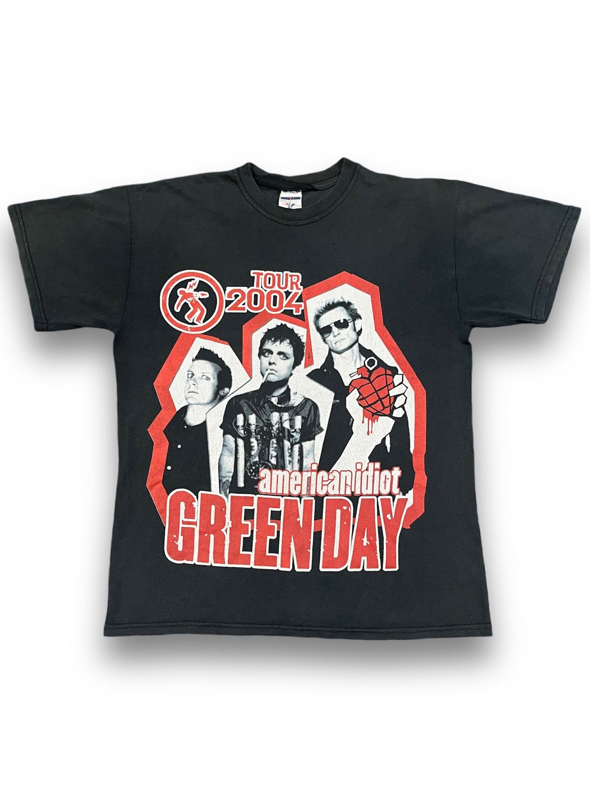Band Tees × Vintage Vintage Greenday Tour 2004 Tshirt Size US M / EU 48-50 / 2 - 1 Thumbnail