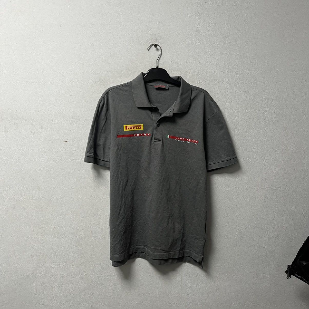 Prada PRADA LUNA ROSSA Longsleeve Shirt Crewneck PIRELLI TEAM