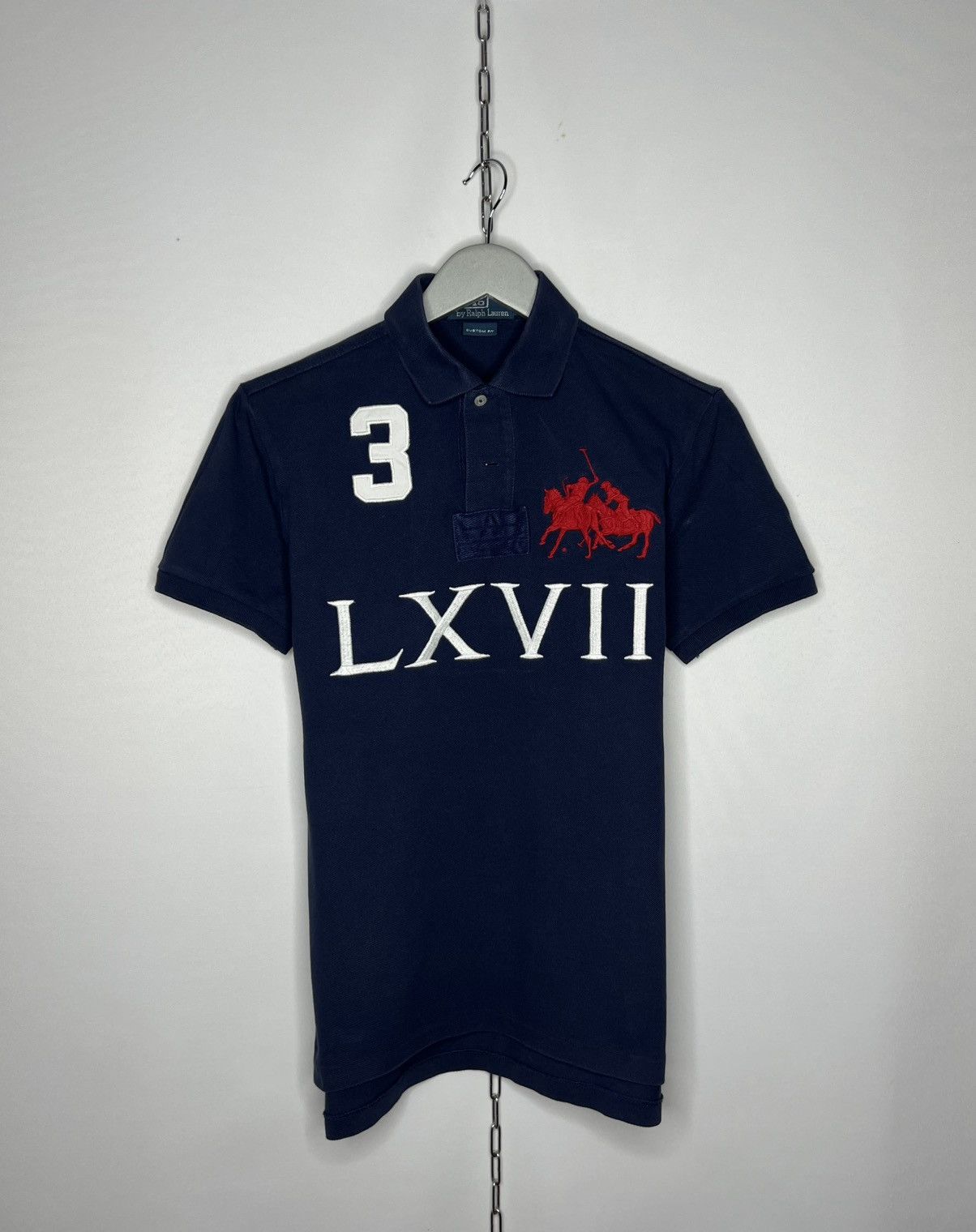 Polo Ralph Lauren Polo Ralph Lauren Polo #3 Big Pony Logo Shirt Short Sleeve Size US S / EU 44-46 / 1 - 2 Thumbnail