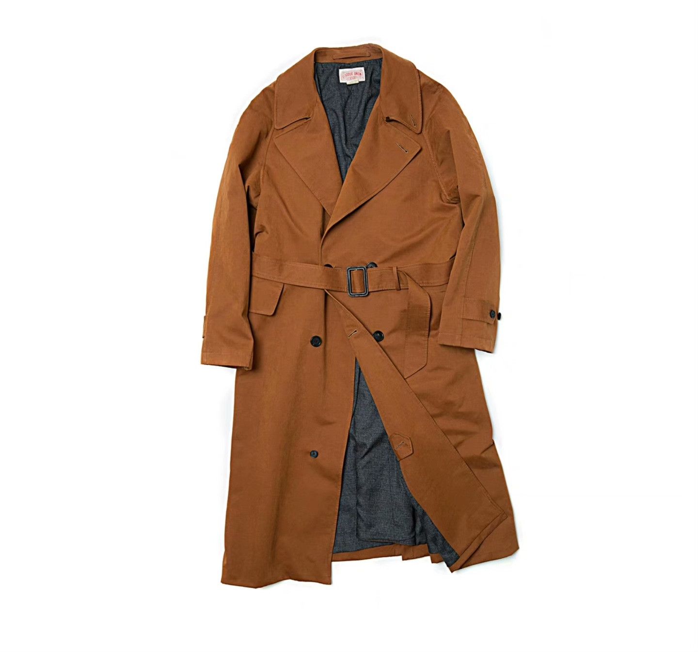 Garment Reproduction of Workers Vintage Labour Union Trench Coat Size US L / EU 52-54 / 3 - 1 Thumbnail