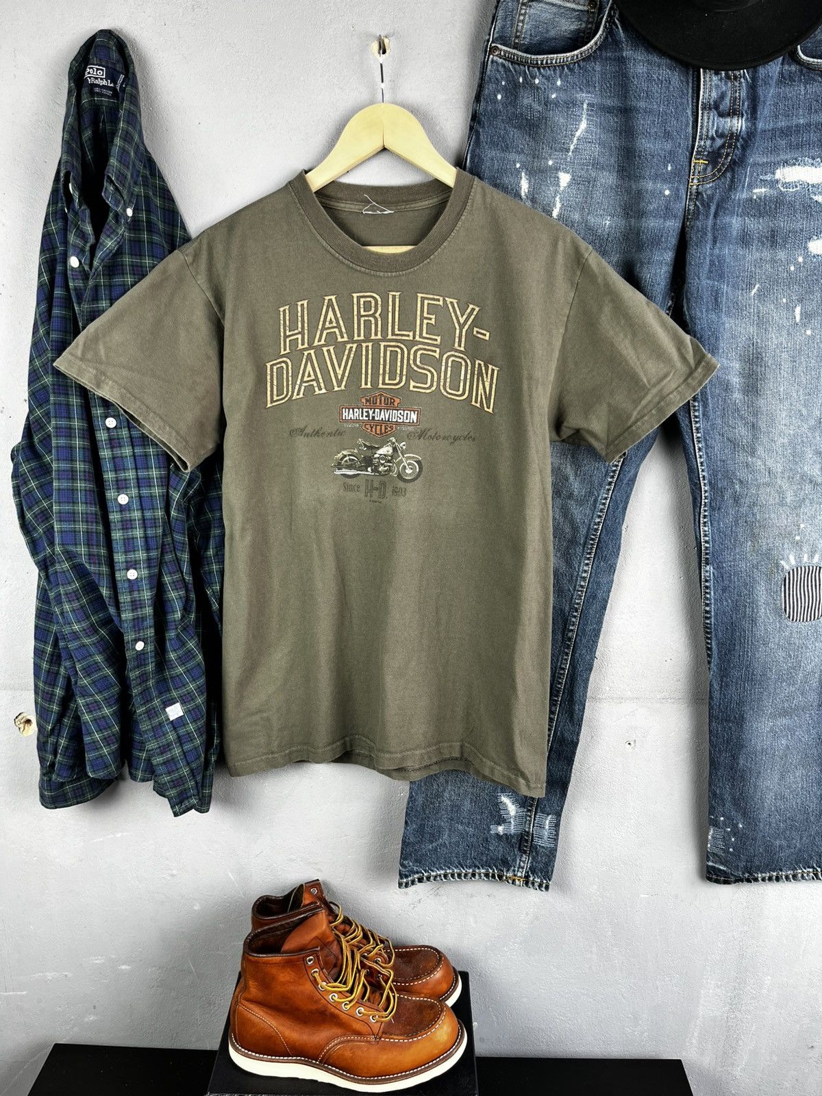 Harley Davidson Harley Davidson New York City vintage t shirt Size US M / EU 48-50 / 2 - 1 Thumbnail