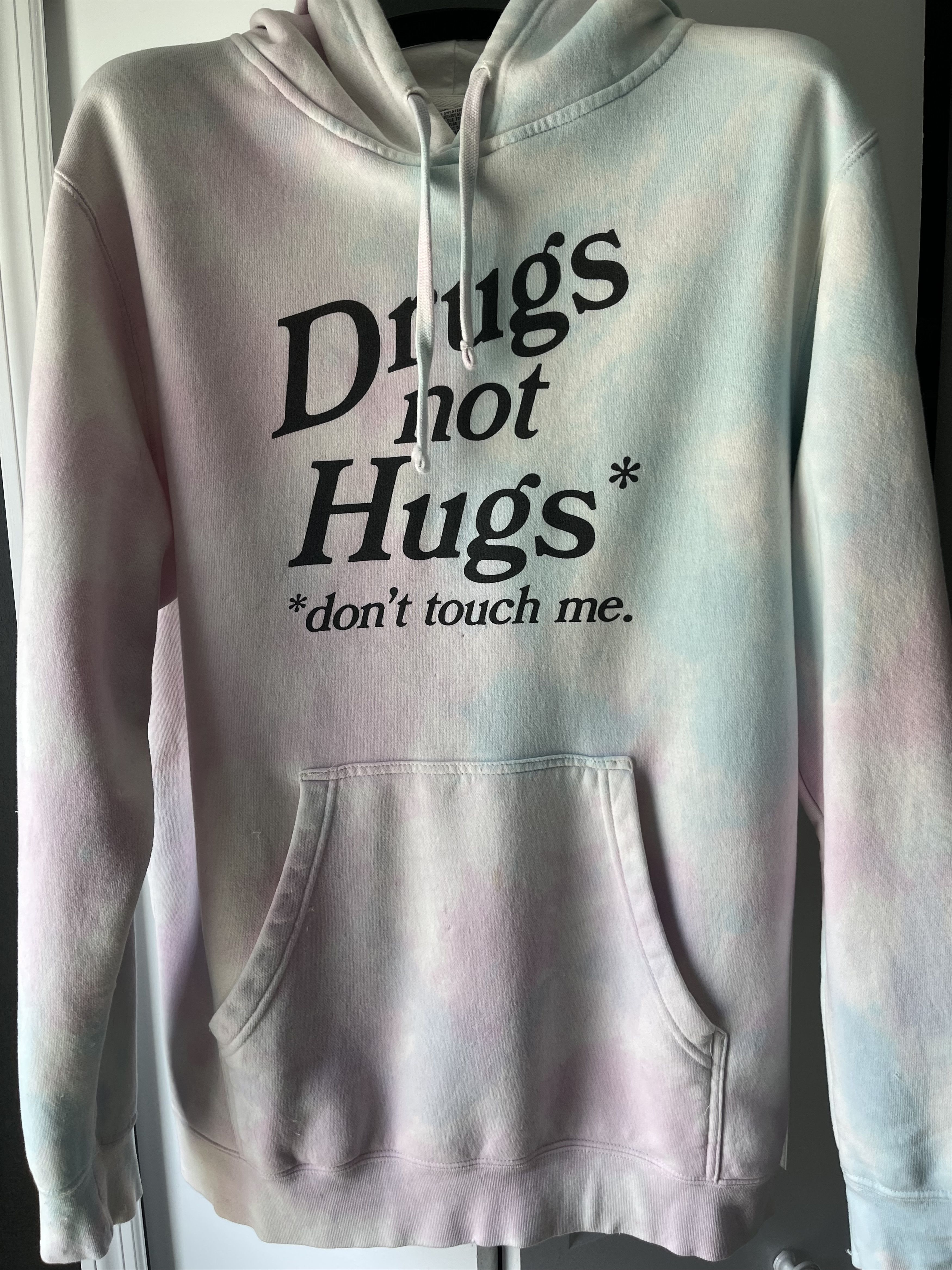 Independent Trading Co. Unisex Drugs Not Hugs - Don't touch me Hoodie Size US L / EU 52-54 / 3 - 4 Thumbnail