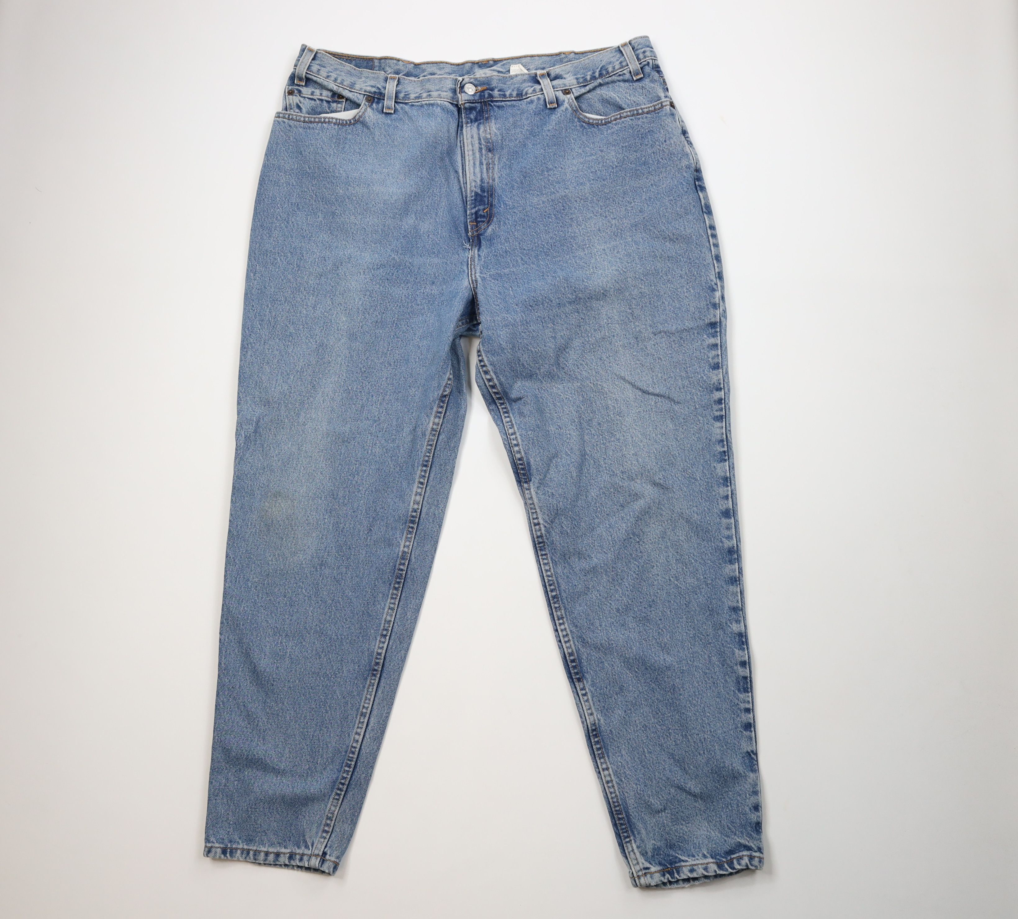 Levi's Vintage Y2K 2002 Levis 550 Relaxed Tapered Leg Jeans USA Size 22" - 1 Thumbnail